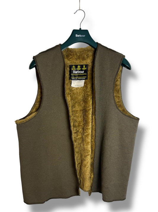 A297 Barbour Vintage C42 Bodywarmer Liner Button Version