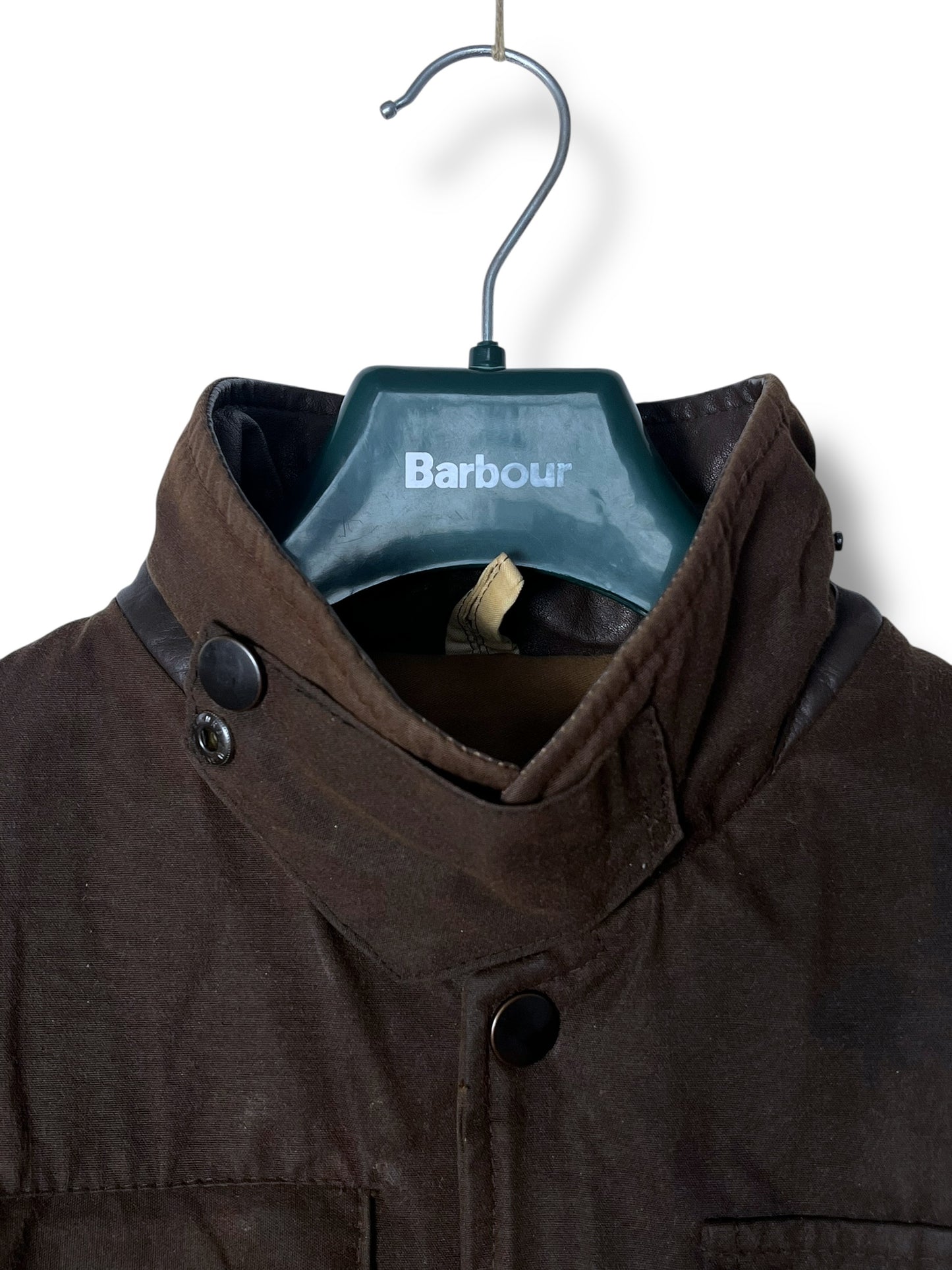 Backhouse Worker Wax Jacket Brown Heavy Waxed Cotton New Zealand