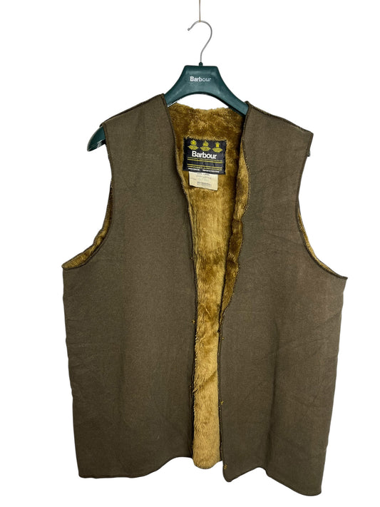 A297 Barbour C40 Vintage Bodywarmer Liner Button Version