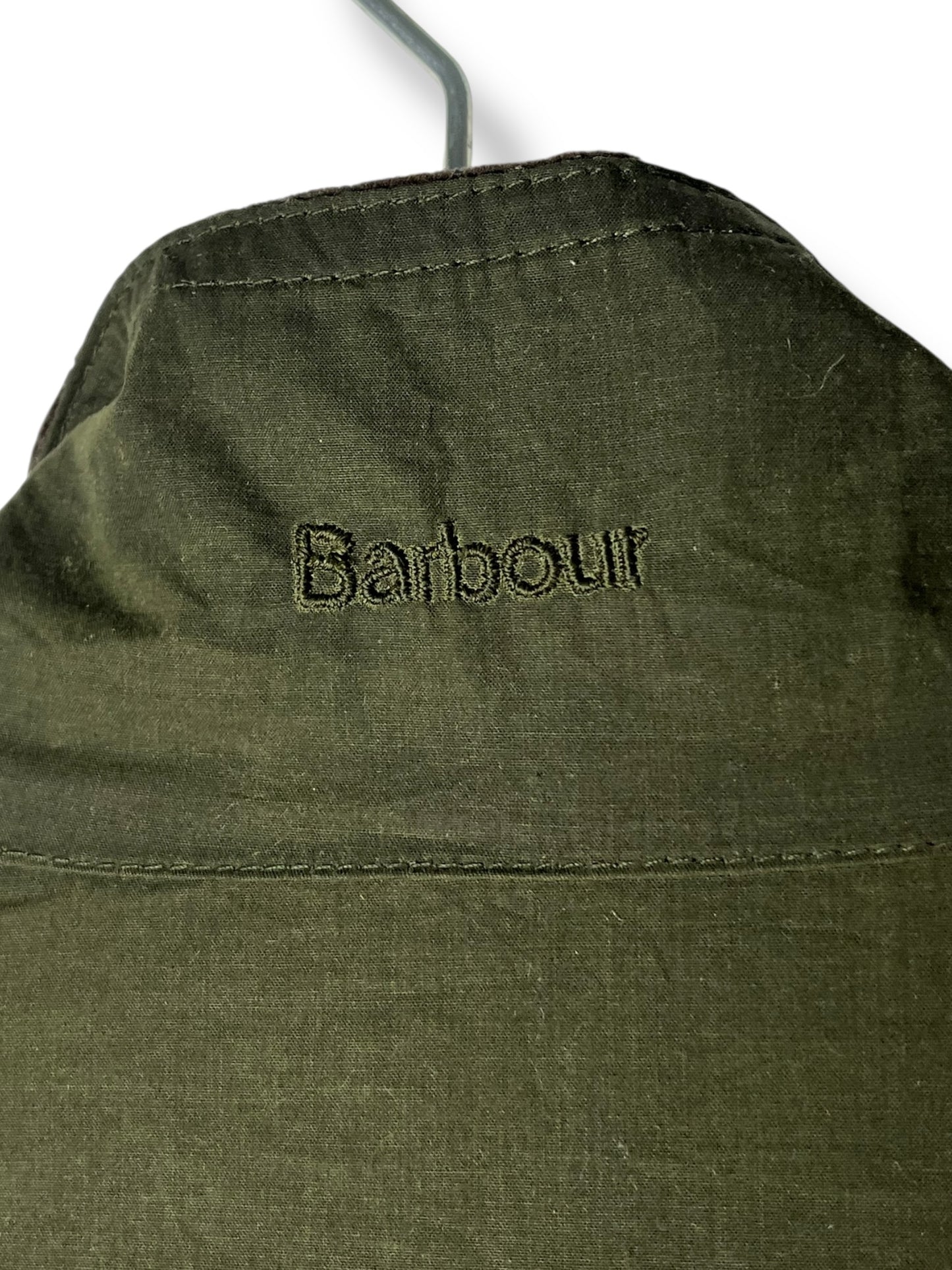 Barbour Flyweight Wax Utility Jacket – Sage Green – UK 16