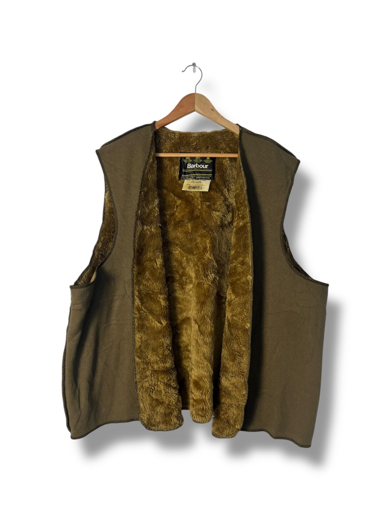 Barbour Vintage Body Warmer Liner C52 – Button Clip
