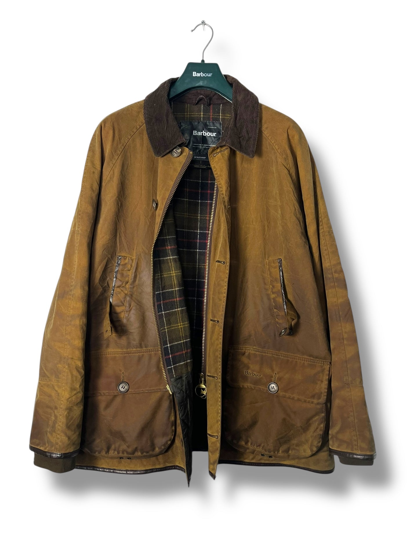 Barbour Beauchamp Jacket C46 Sandstone Vintage 2000s