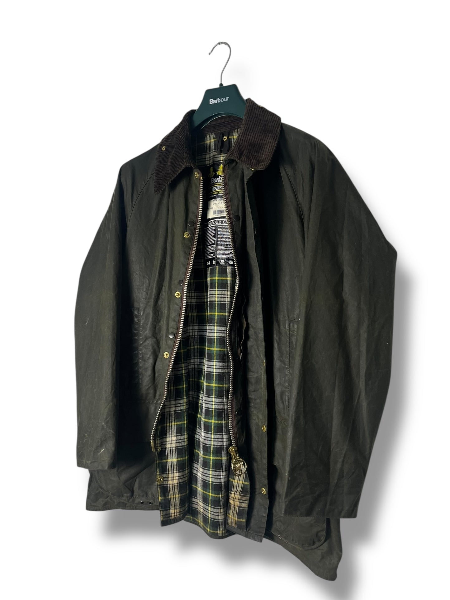 Barbour Beaufort Waxed Cotton Jacket – C42 – Sage Green (1992)