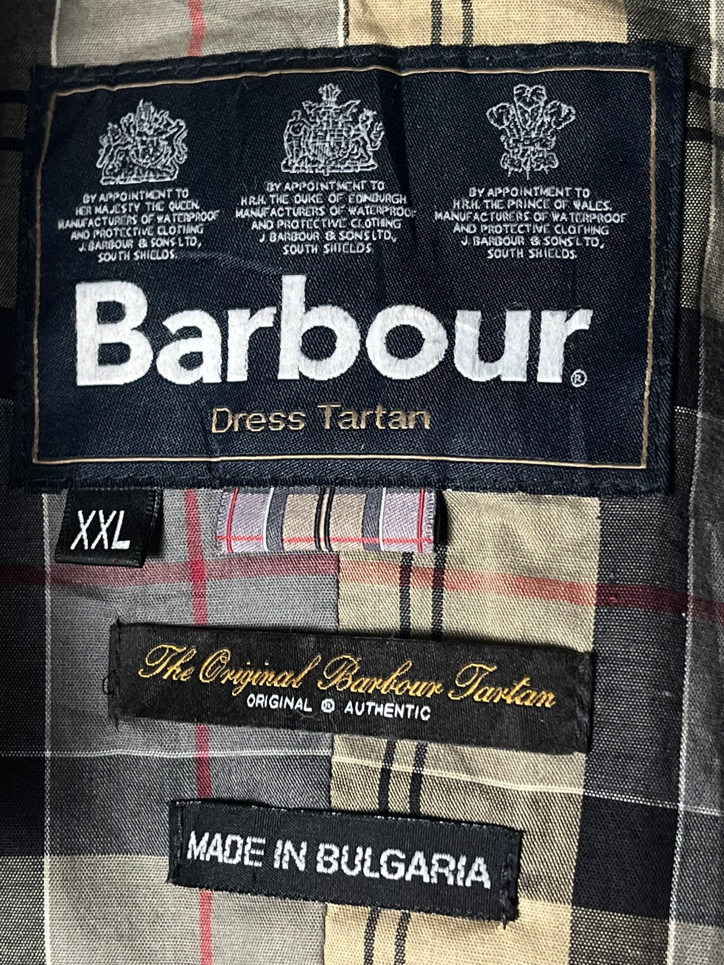 Kenmore Wax Jacket – Navy Blue – Size XXL – 100% Waxed Cotton