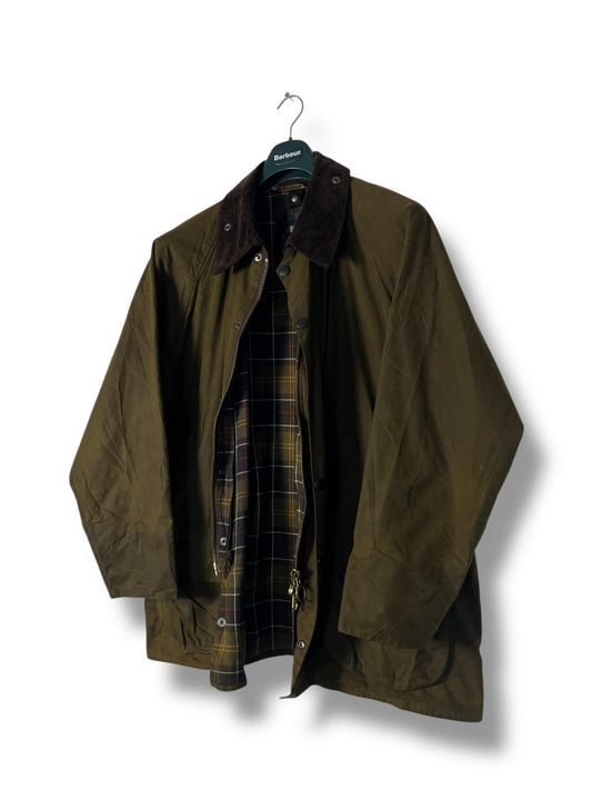 Barbour Beaufort C46 Vintage Waxed Jacket – Olive (2000)