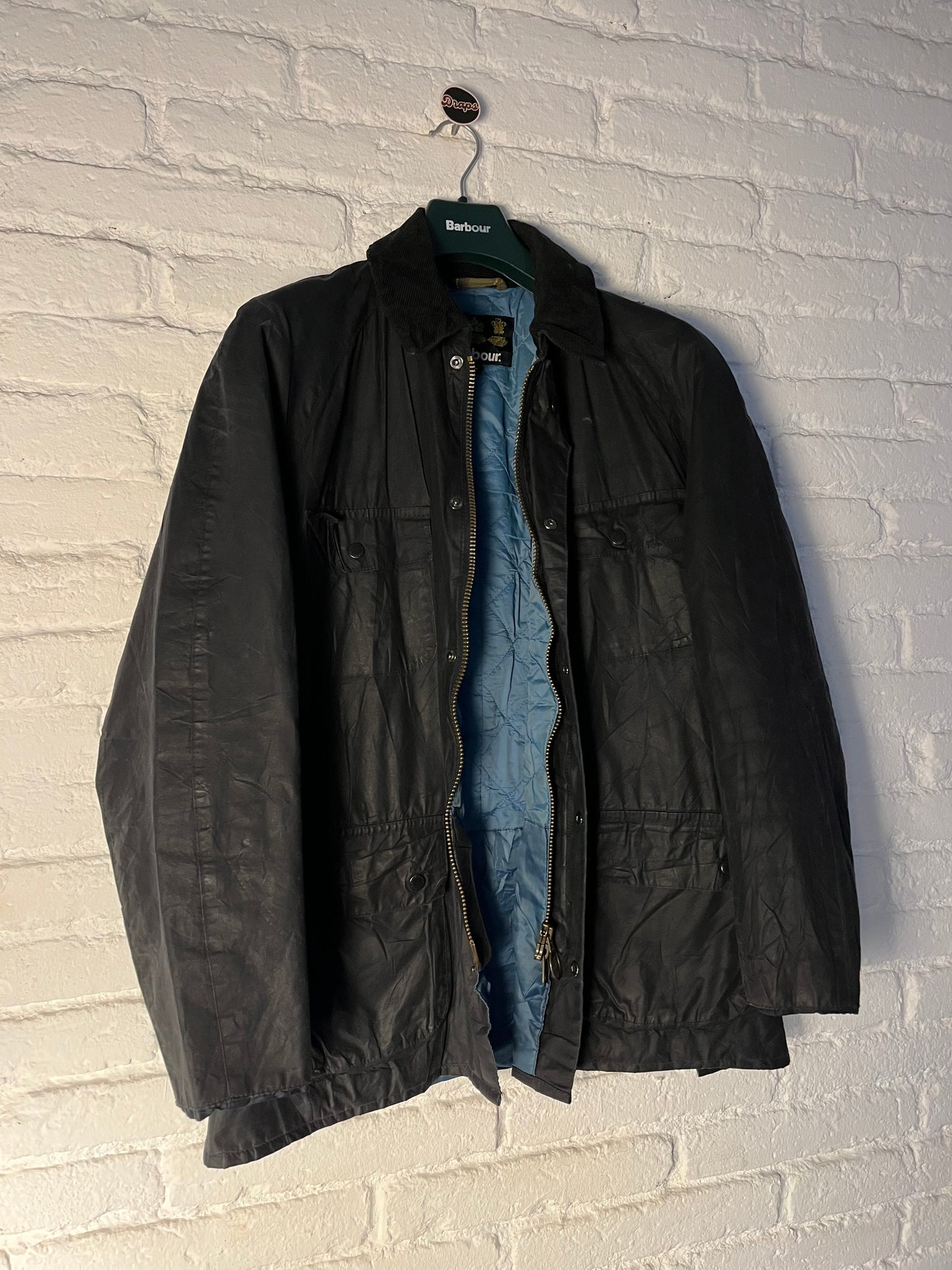 Barbour Retail Freezer Wax Jacket Size L