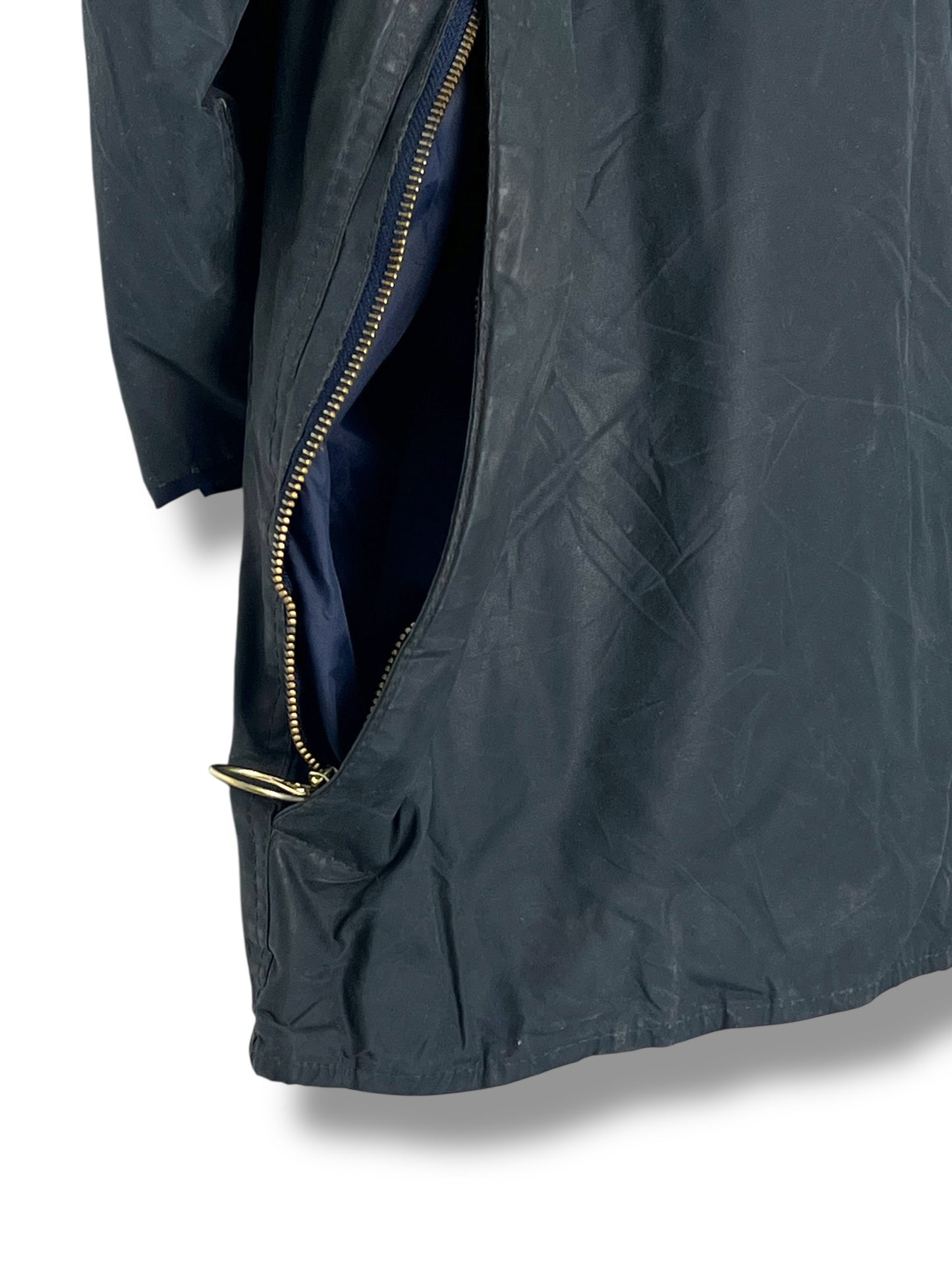 Barbour Beaufort Jacket C42 Navy Vintage 2000 (with Hood)