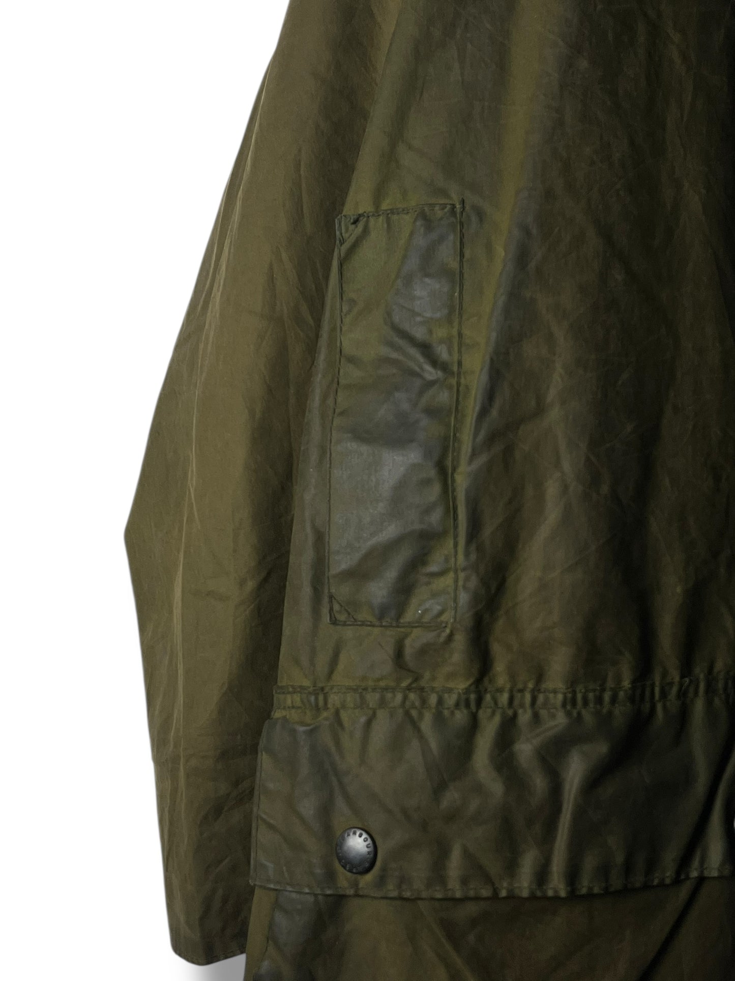 Barbour Border C46 Vintage 1988 – Olive Green