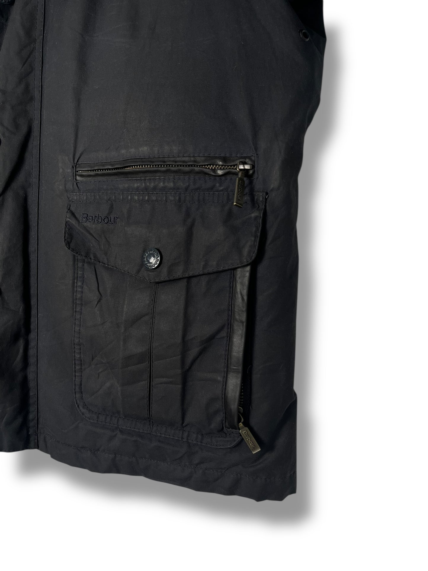 Barbour Kiltland Jacket – XL – Vintage Navy