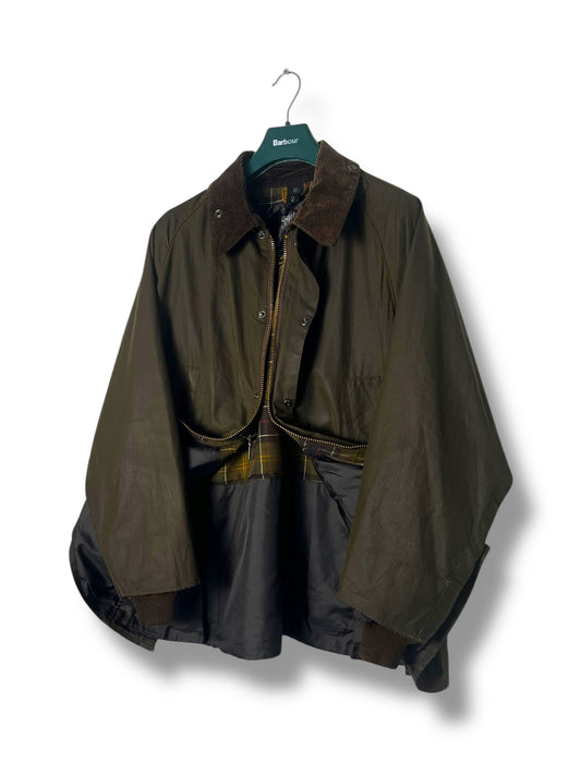 Barbour Bedale Classic C44 Olive Waxed Jacket – 2000 Vintage