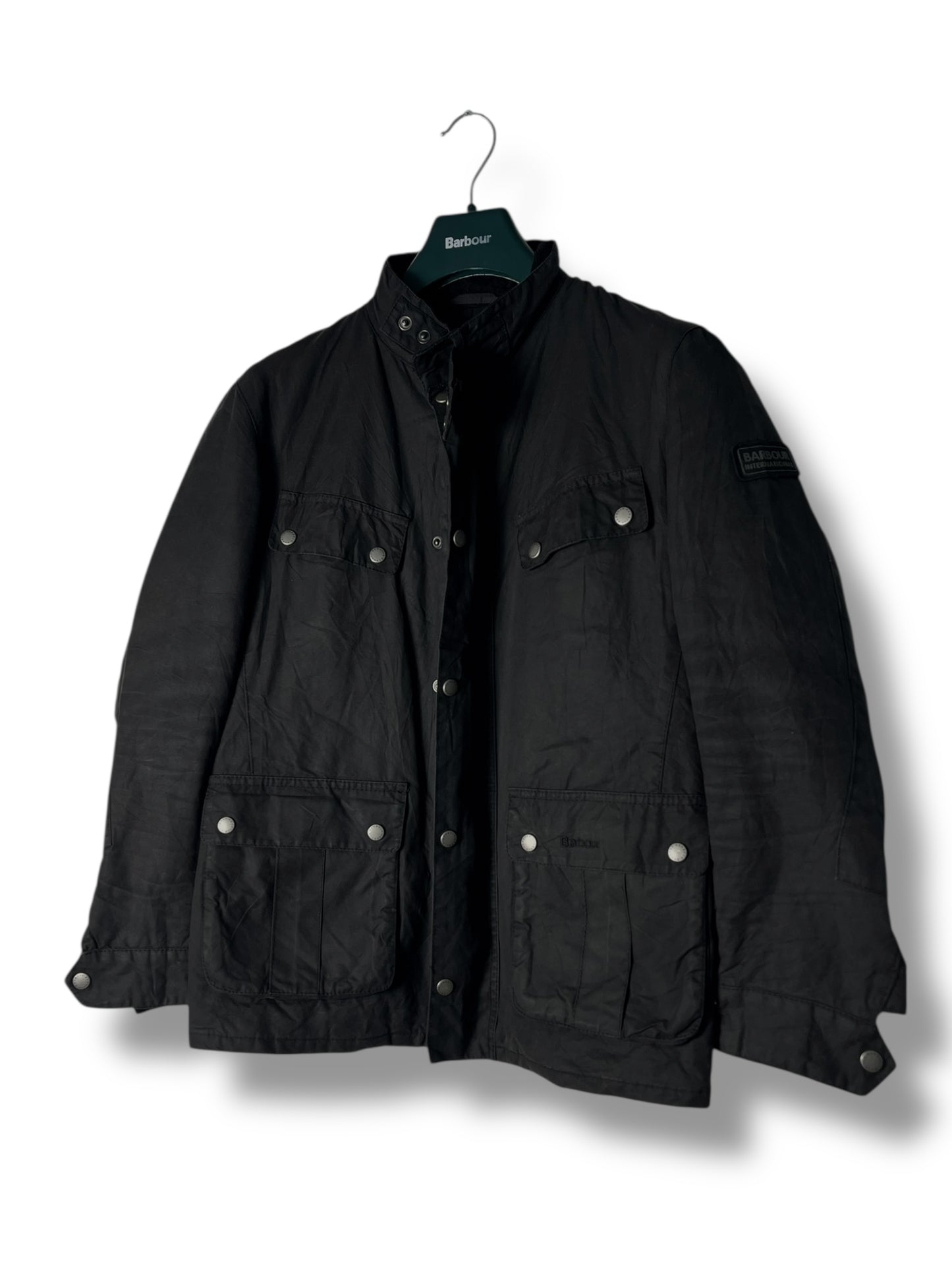 Barbour International Duke Jacket – Black – Size S