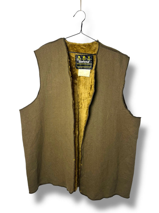 A295 Barbour Vintage Body Warmer Liner C46 Button Clip