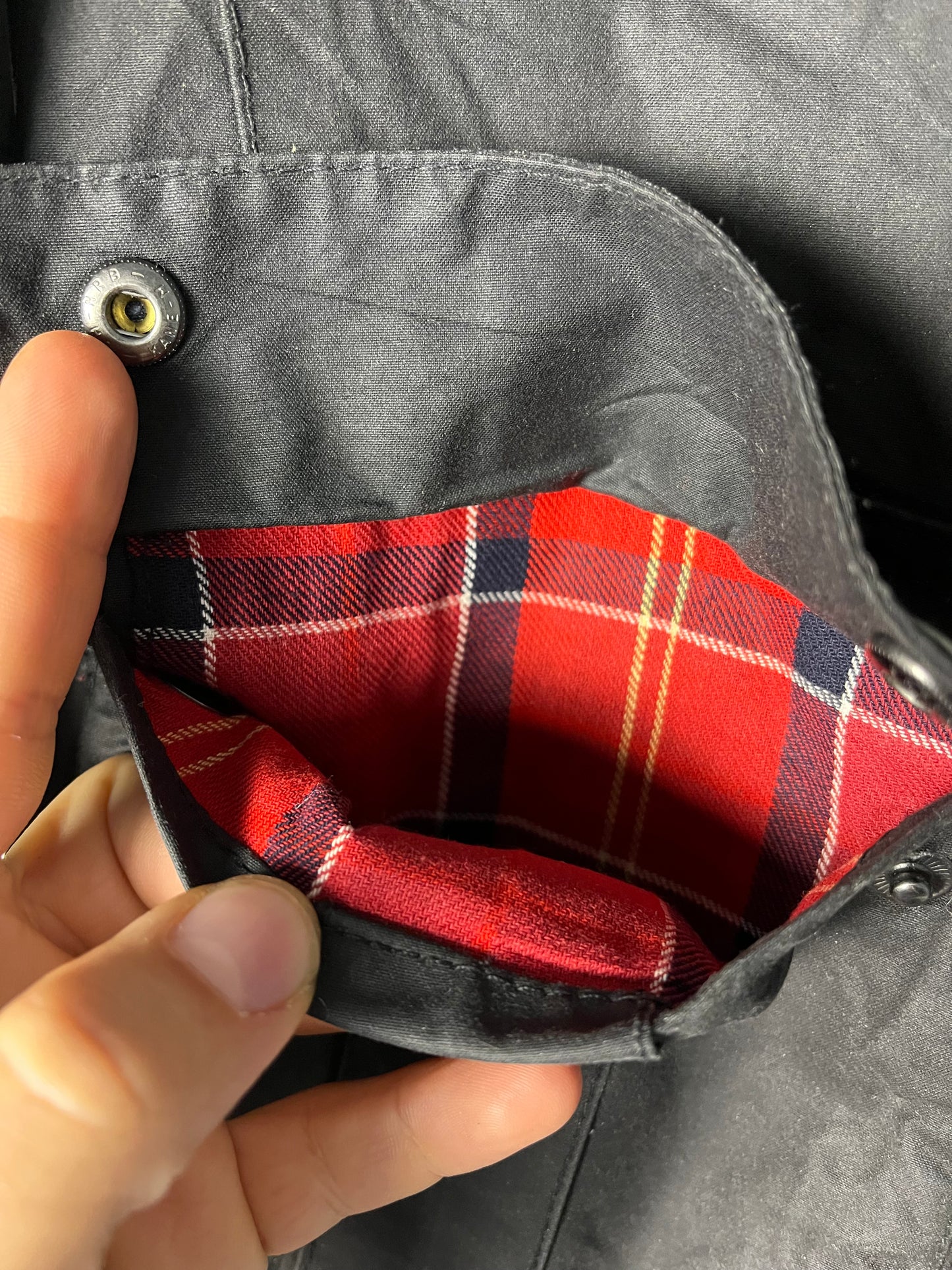 Barbour International Duke Jacket – Black – Size S