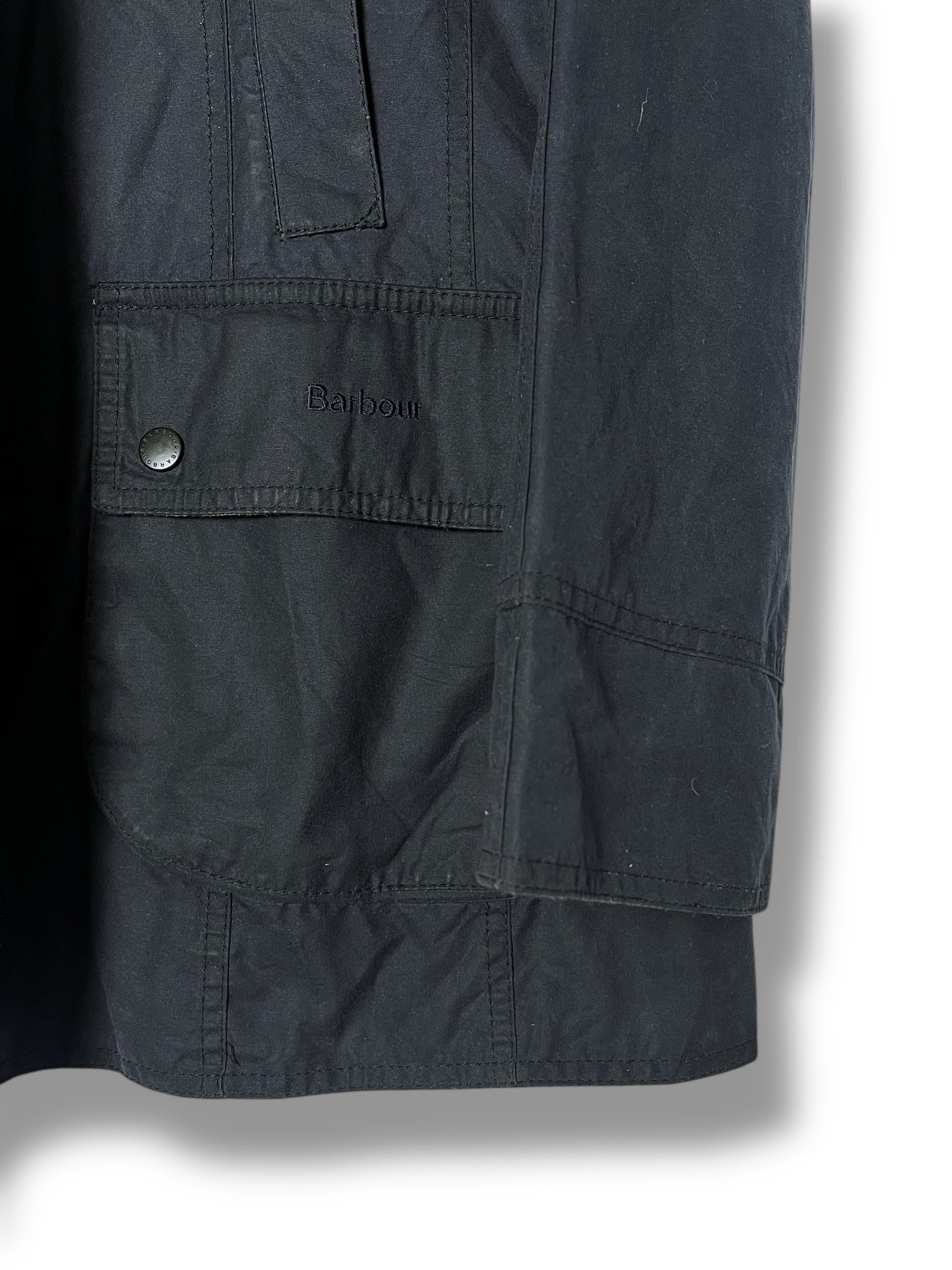 Barbour Beadnell Wax Jacket Navy XL UK16 (2016)