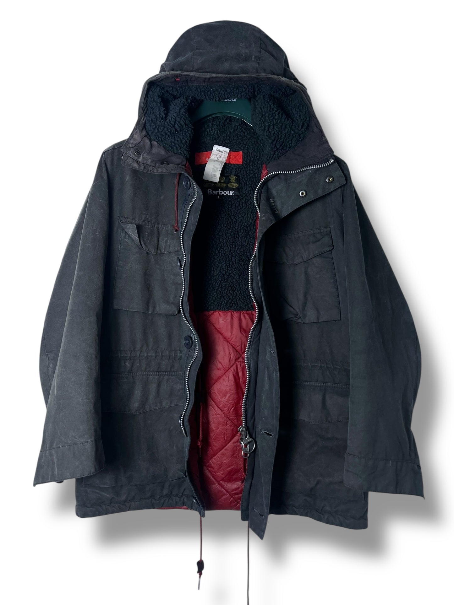 Barbour Ordel Storm Force Parka – Blue – Size S