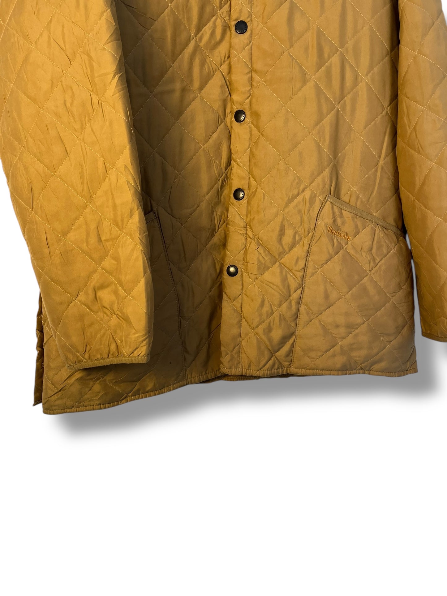 Barbour Eskdale Quilted Jacket – Cream – Size XL