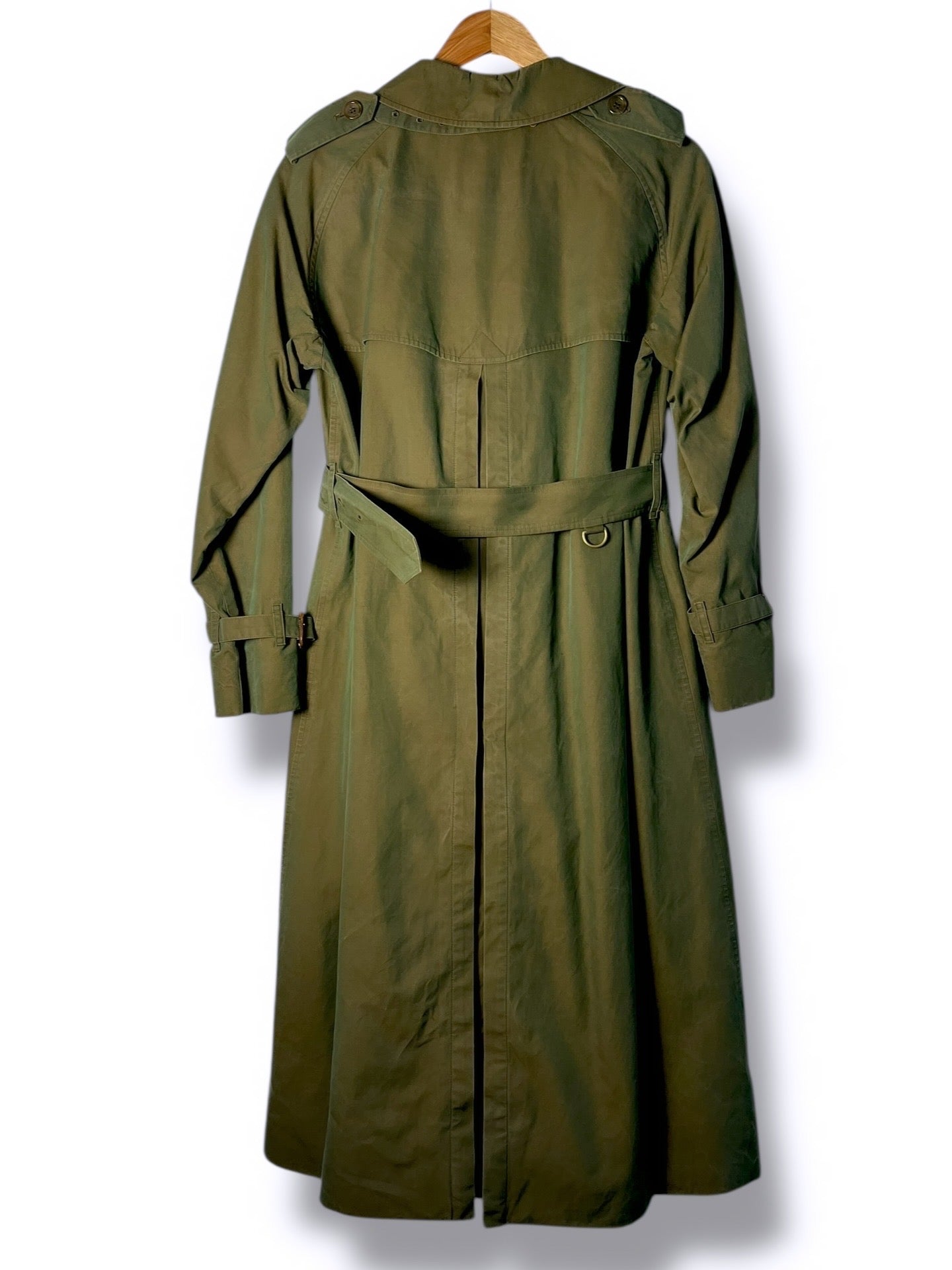 Rare Burberry Trench Coat – UK 10 Lightreactive green