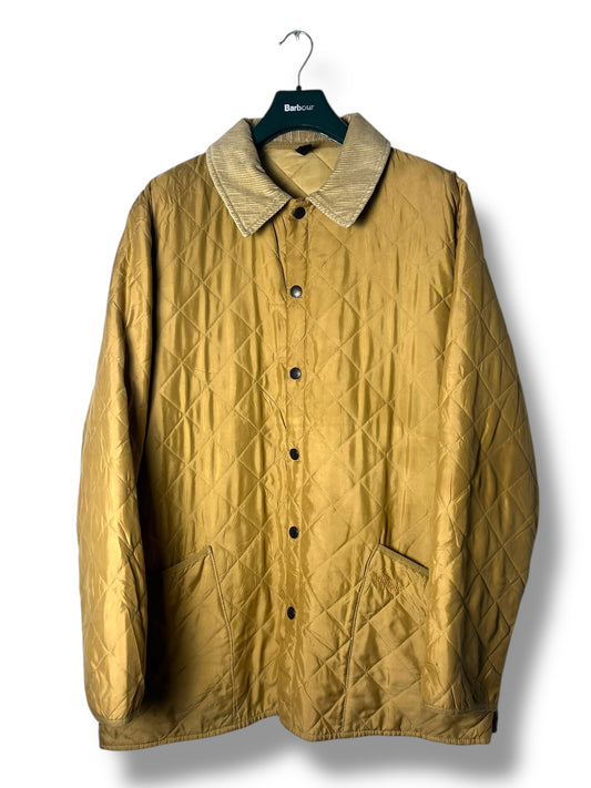 Barbour Eskdale Quilted Jacket – Cream – Size XL