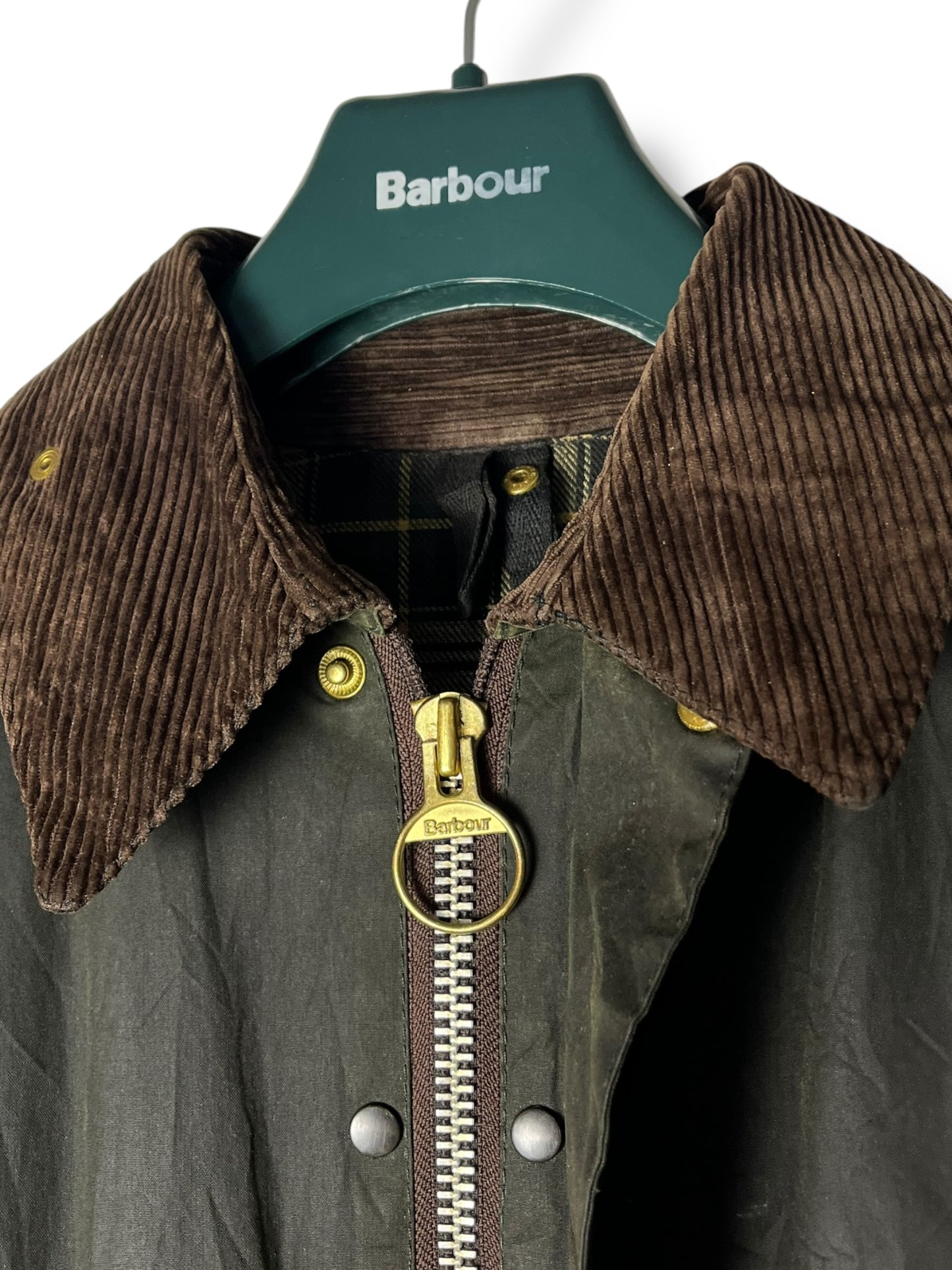 Barbour Bedale Wax Jacket – Sage Green – 1994 – C38 / M