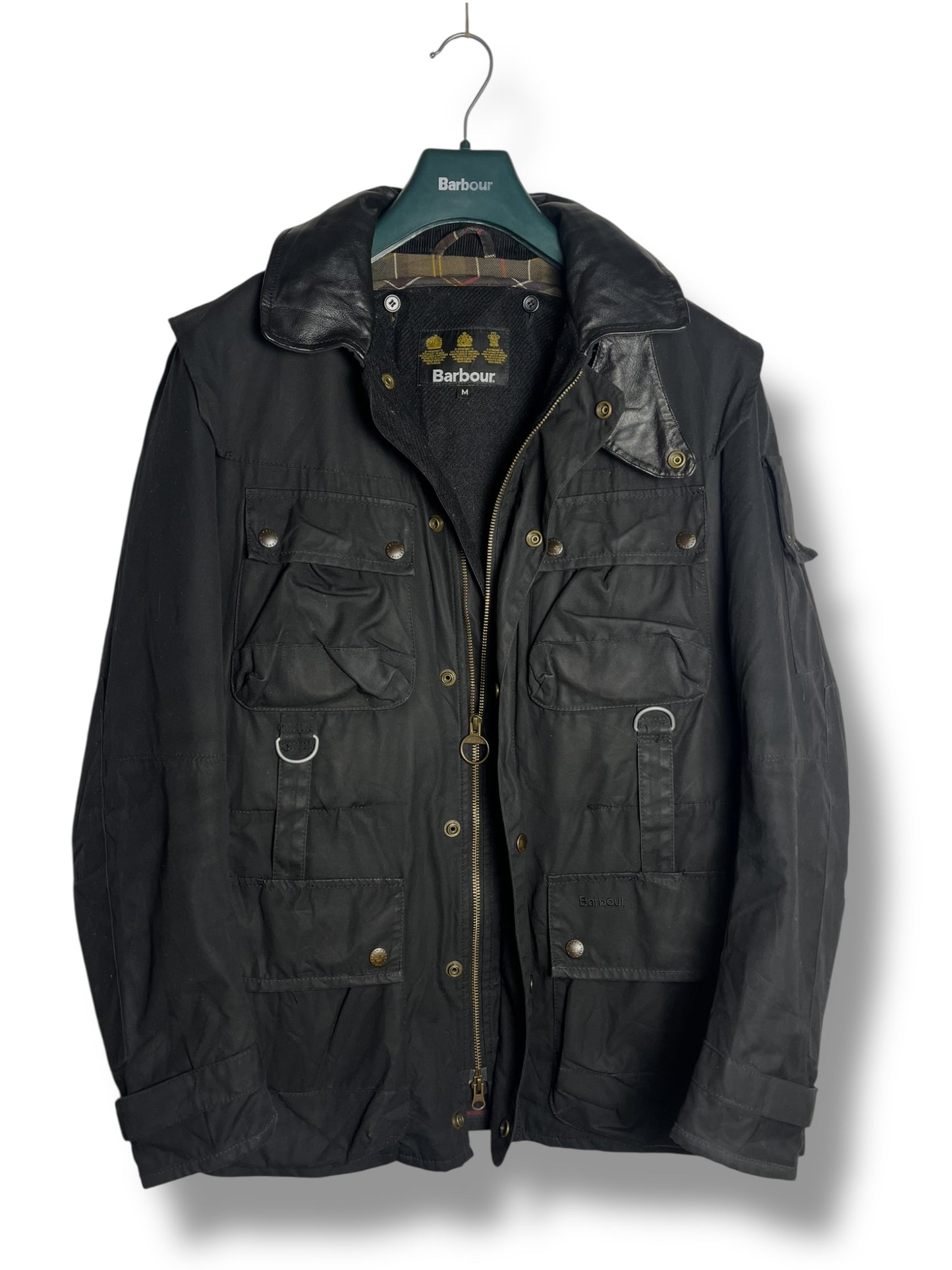 Selected by Draps — Barbour Tokito Field Jacket Waxed Cotton Black M