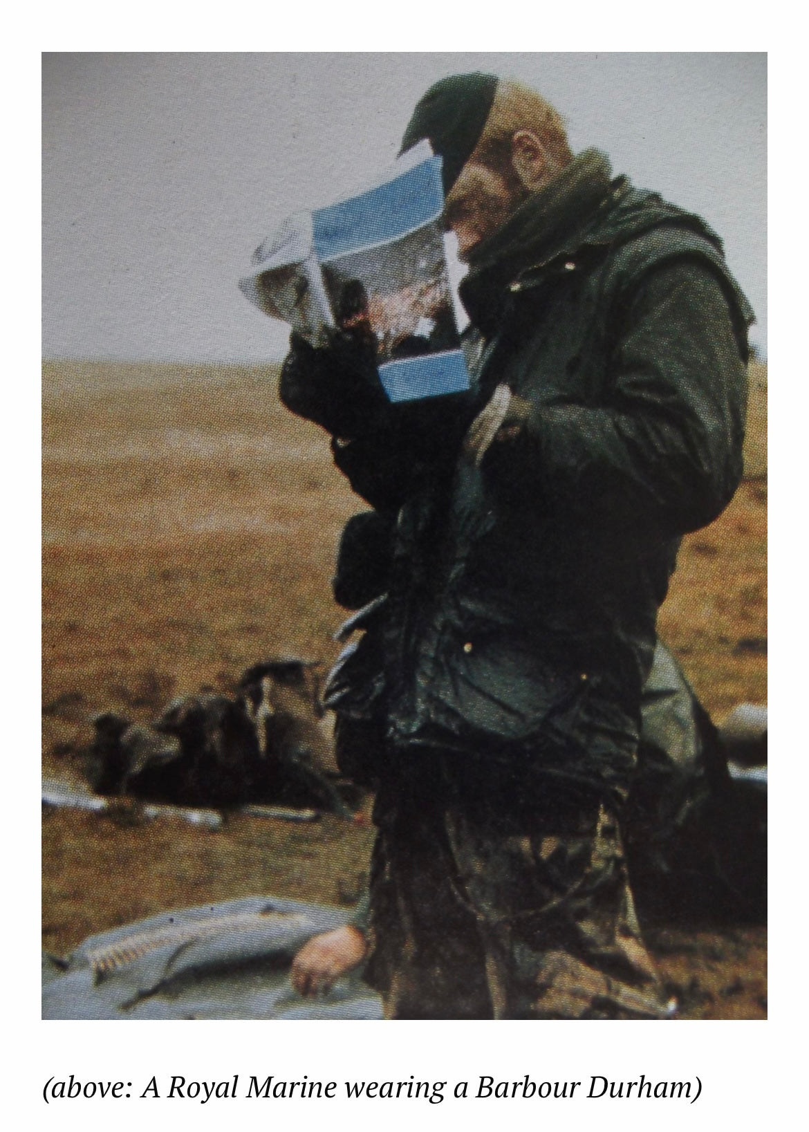 Barbour Durham Jacket 1991 – C40 – Blue Navy – Vintage Original