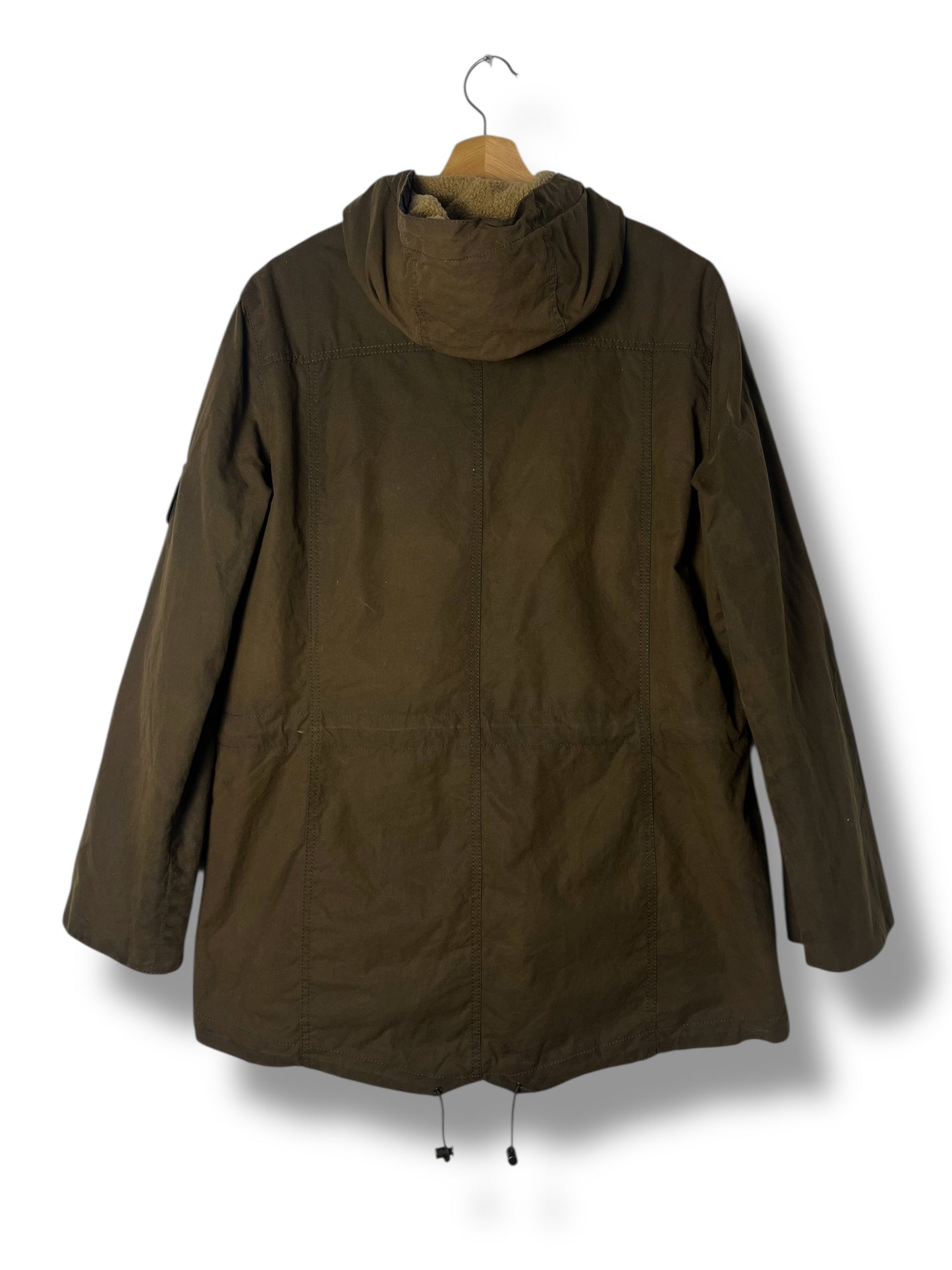 Barbour Winter Force Parka Olive UK18 XL