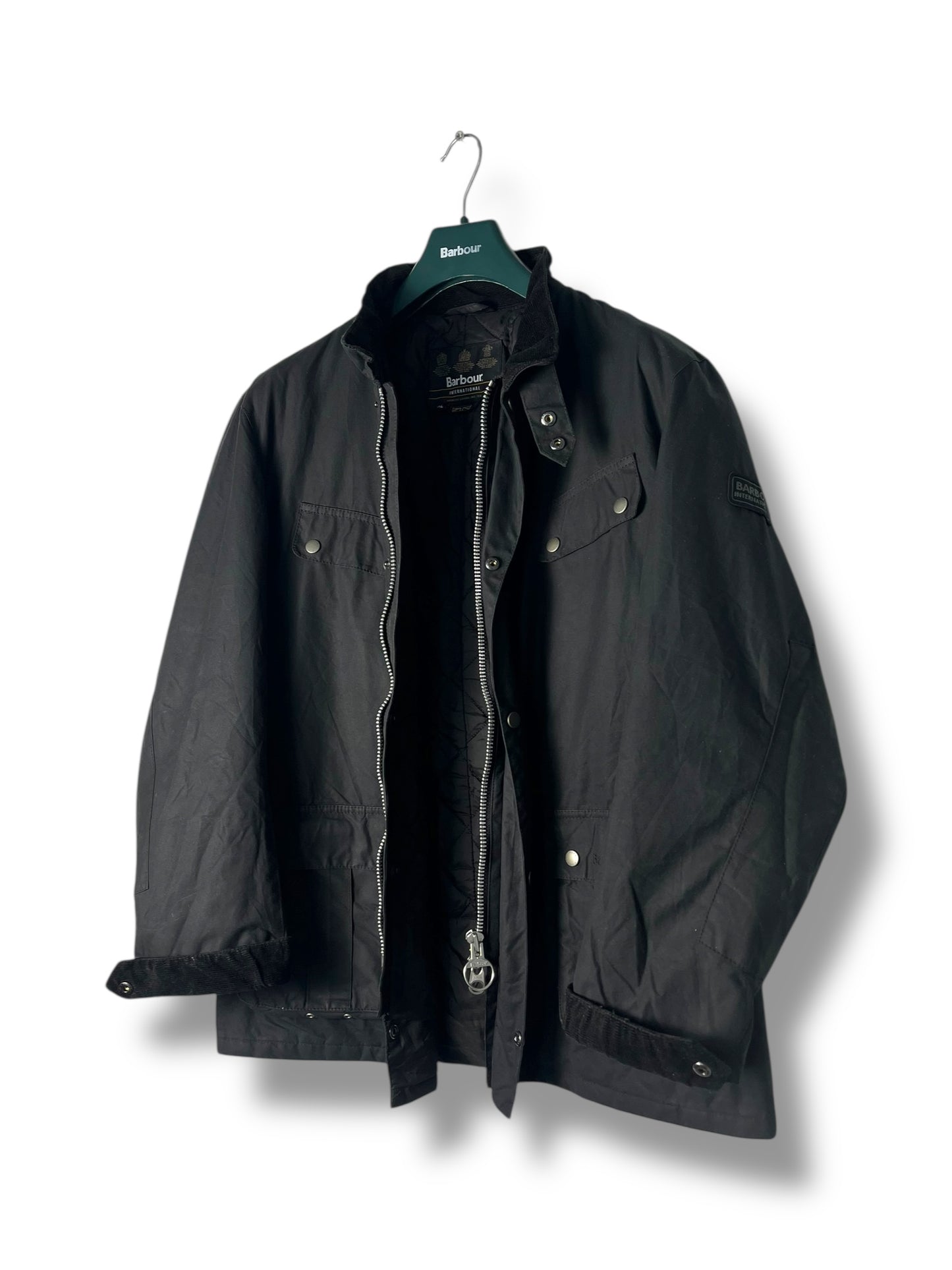 Barbour International Duke Jacket – Black (XL)