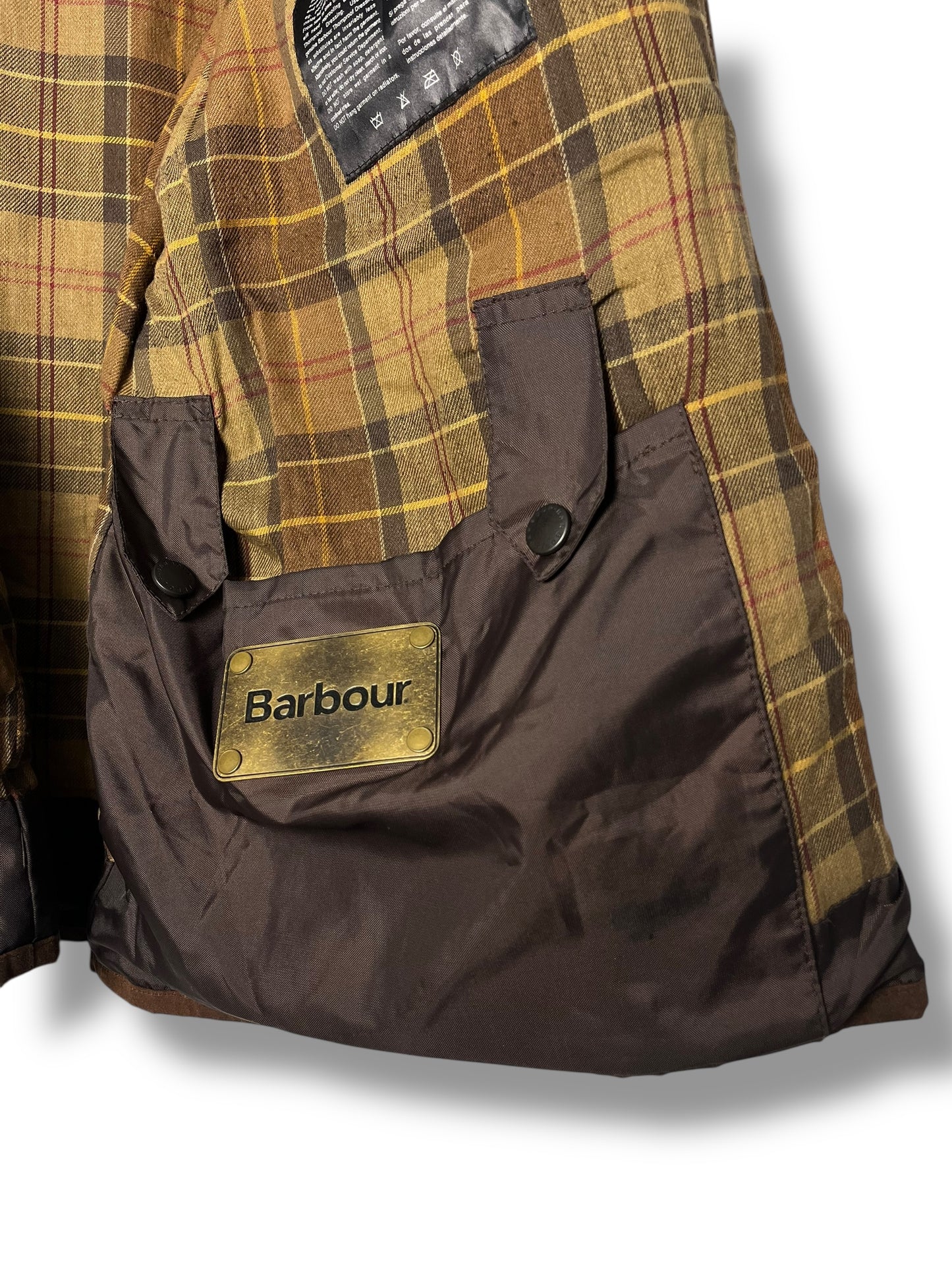 Rare Barbour Cowen Commando Jacket – Rust – C48