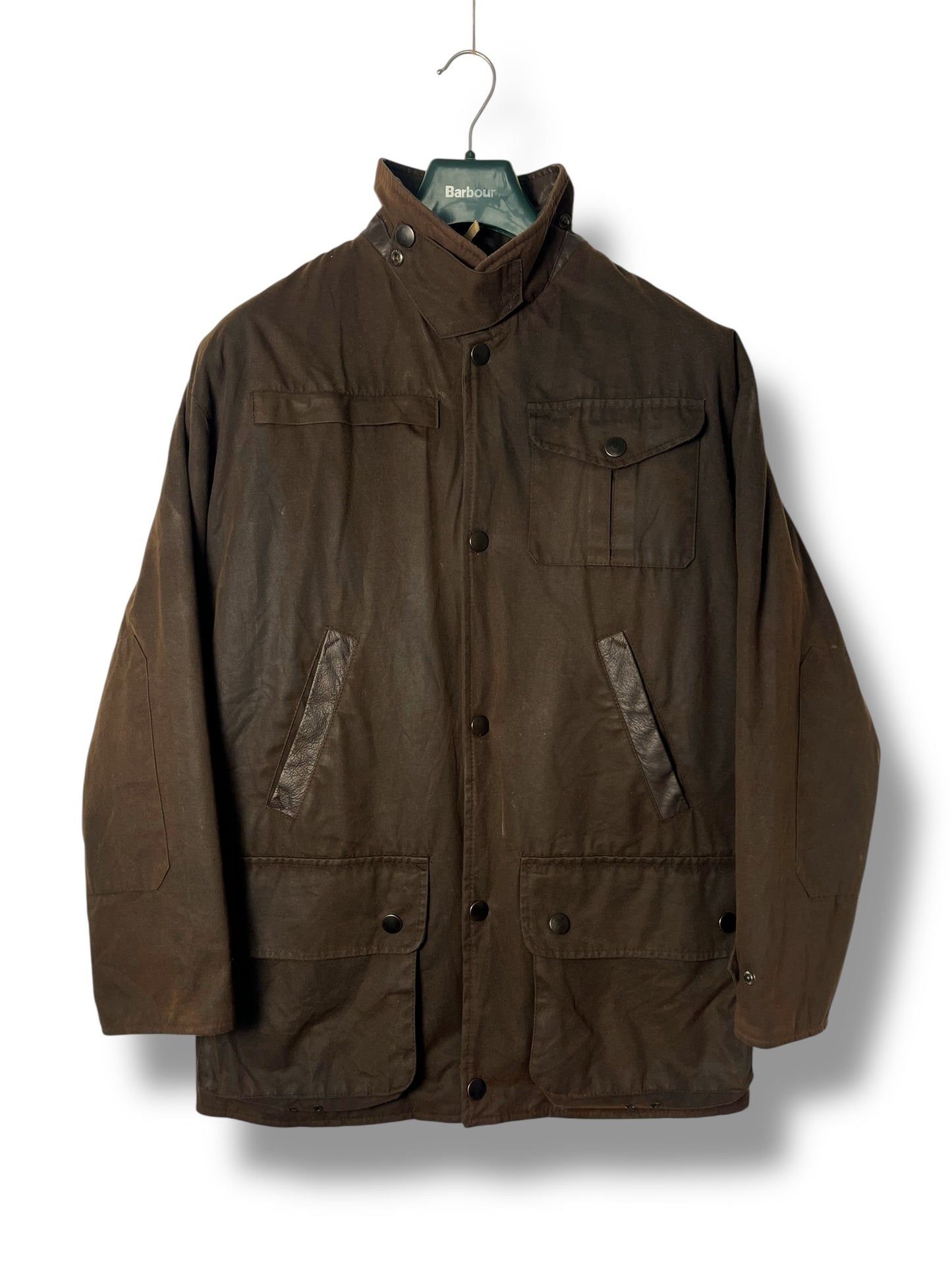 Backhouse Worker Wax Jacket Brown Heavy Waxed Cotton New Zealand
