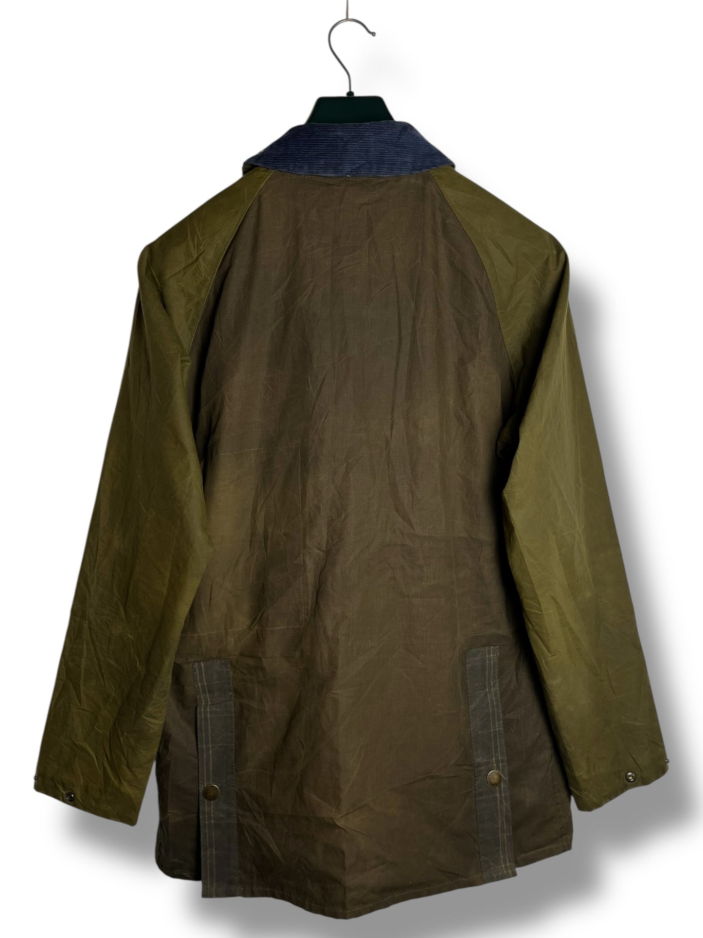 Barbour Customised Bedale – Dept (B) Lightweight Wax Jacket Green M