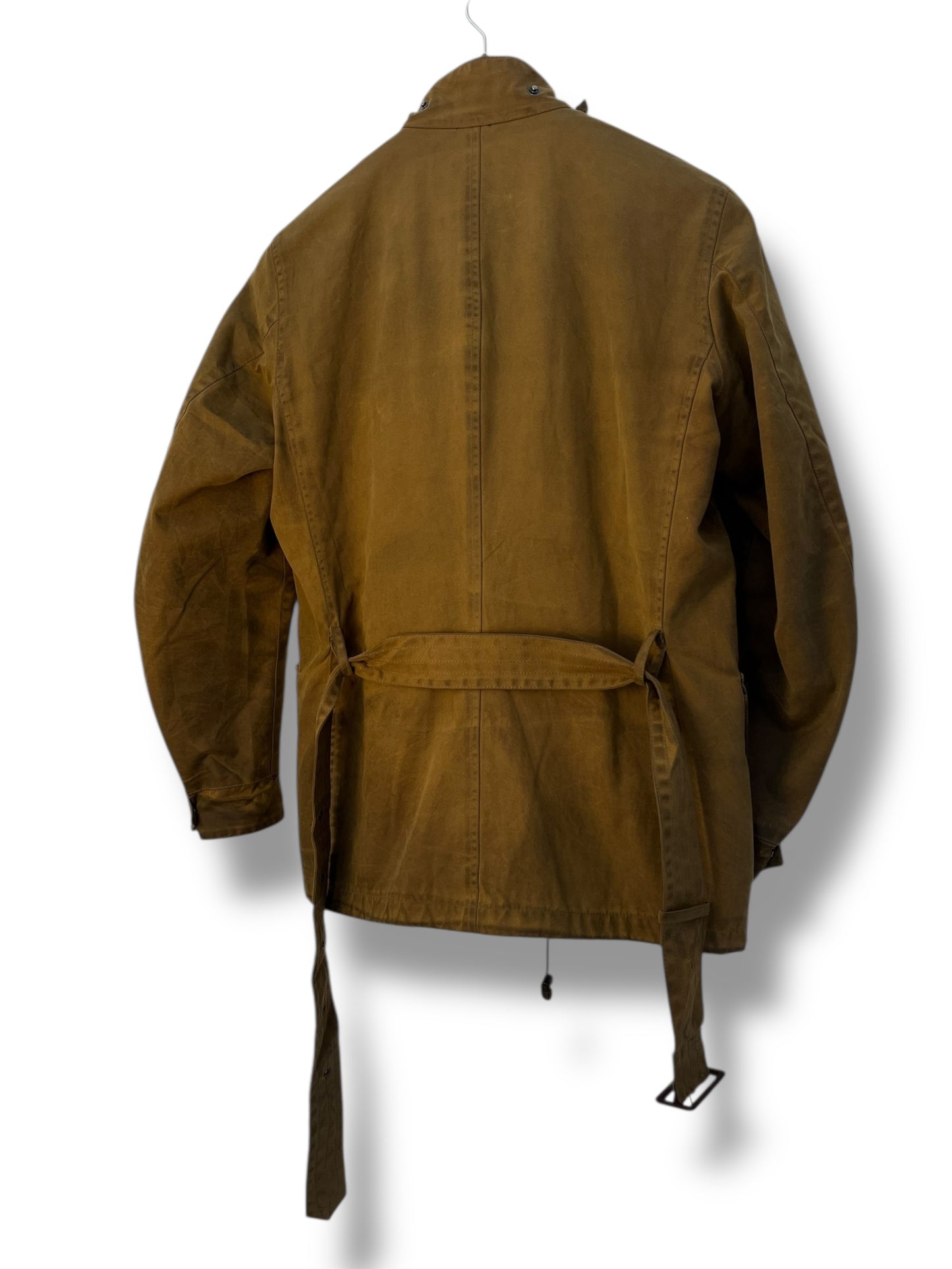 Barbour Ursula Wax Jacket Sandstone Vintage (2000s) – Size Medium