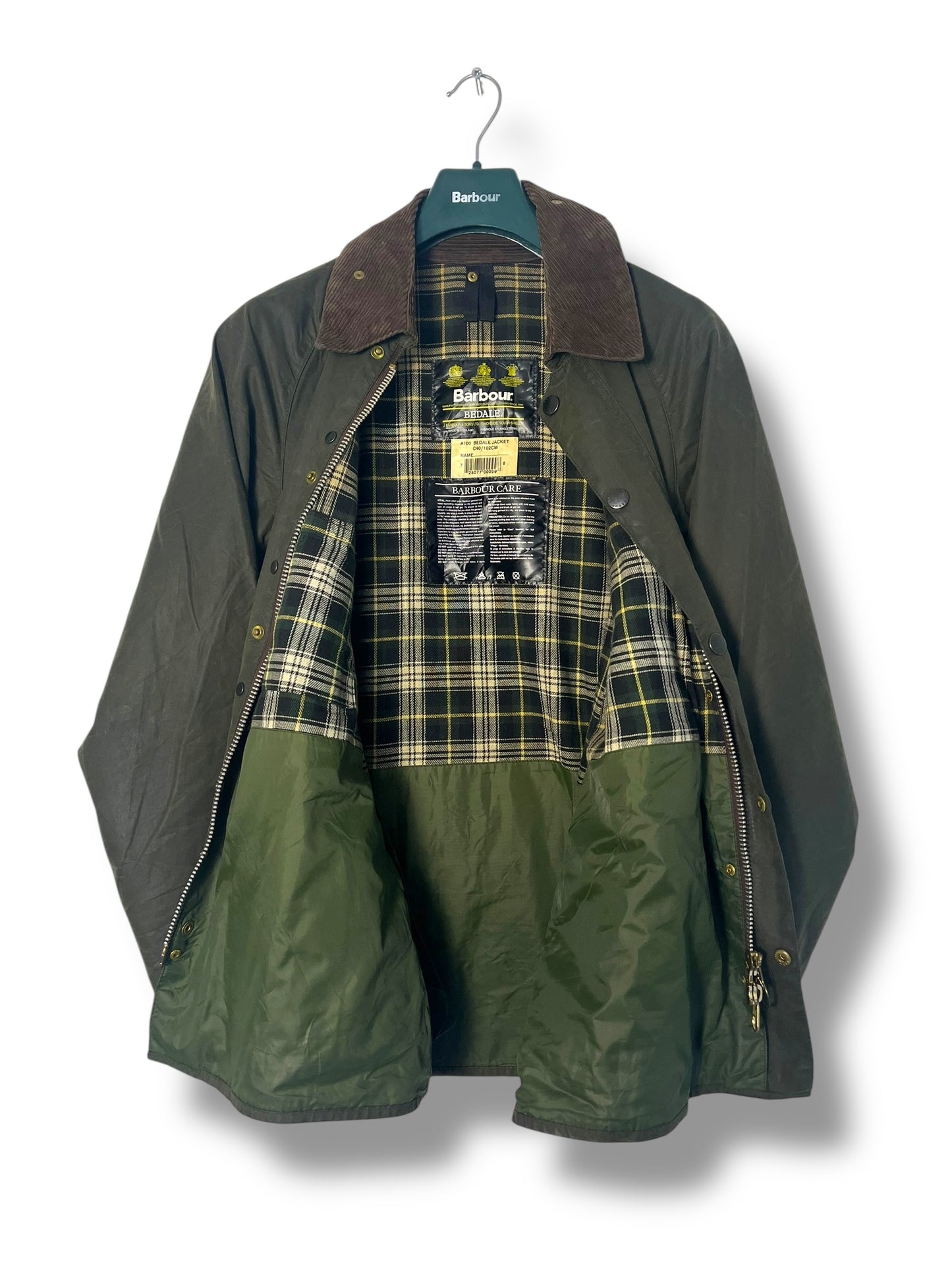 Barbour Bedale Jacket C40 Olive Vintage (1990s)