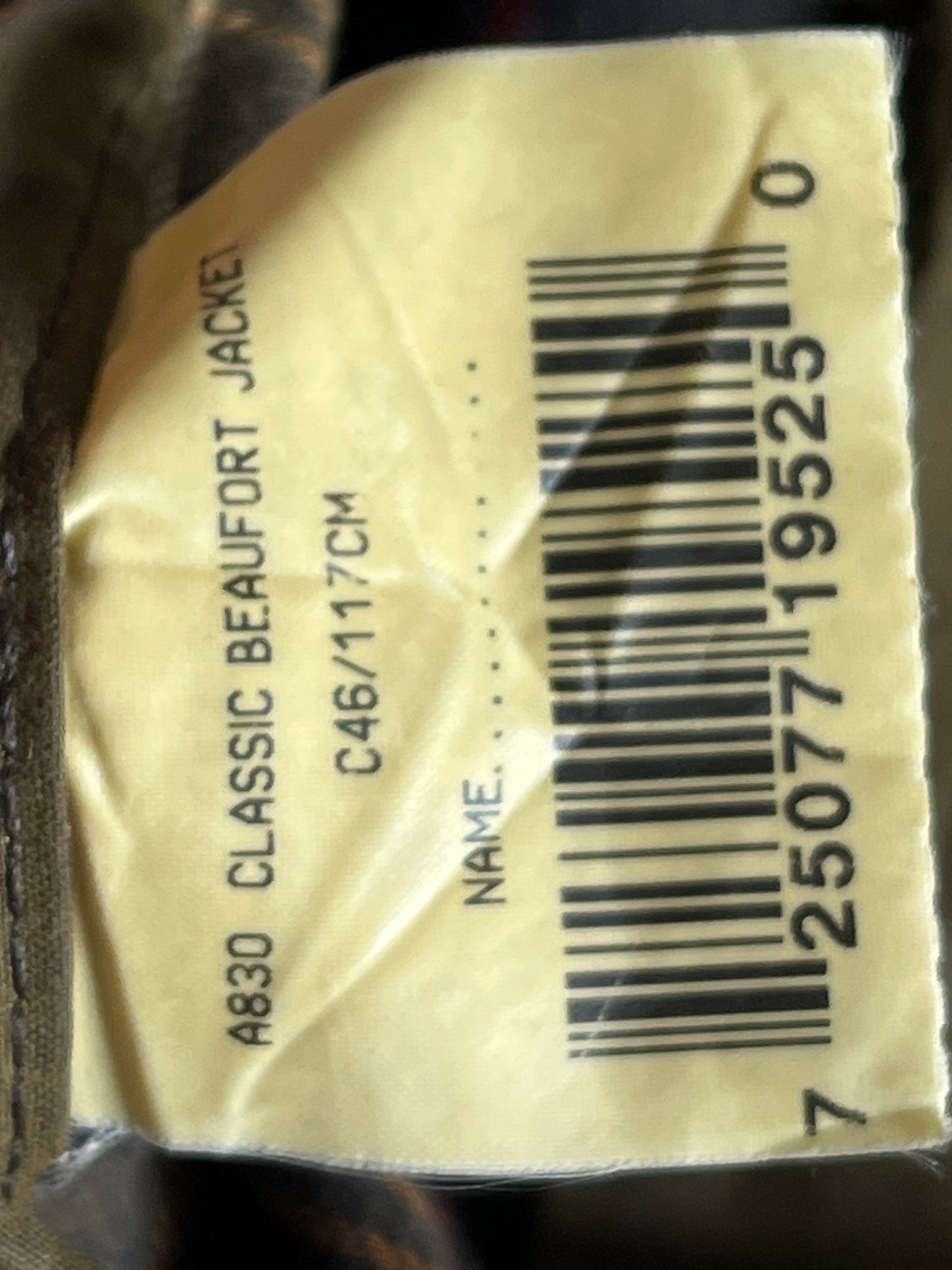 Barbour Beaufort C46 Vintage Waxed Jacket – Olive (2000)