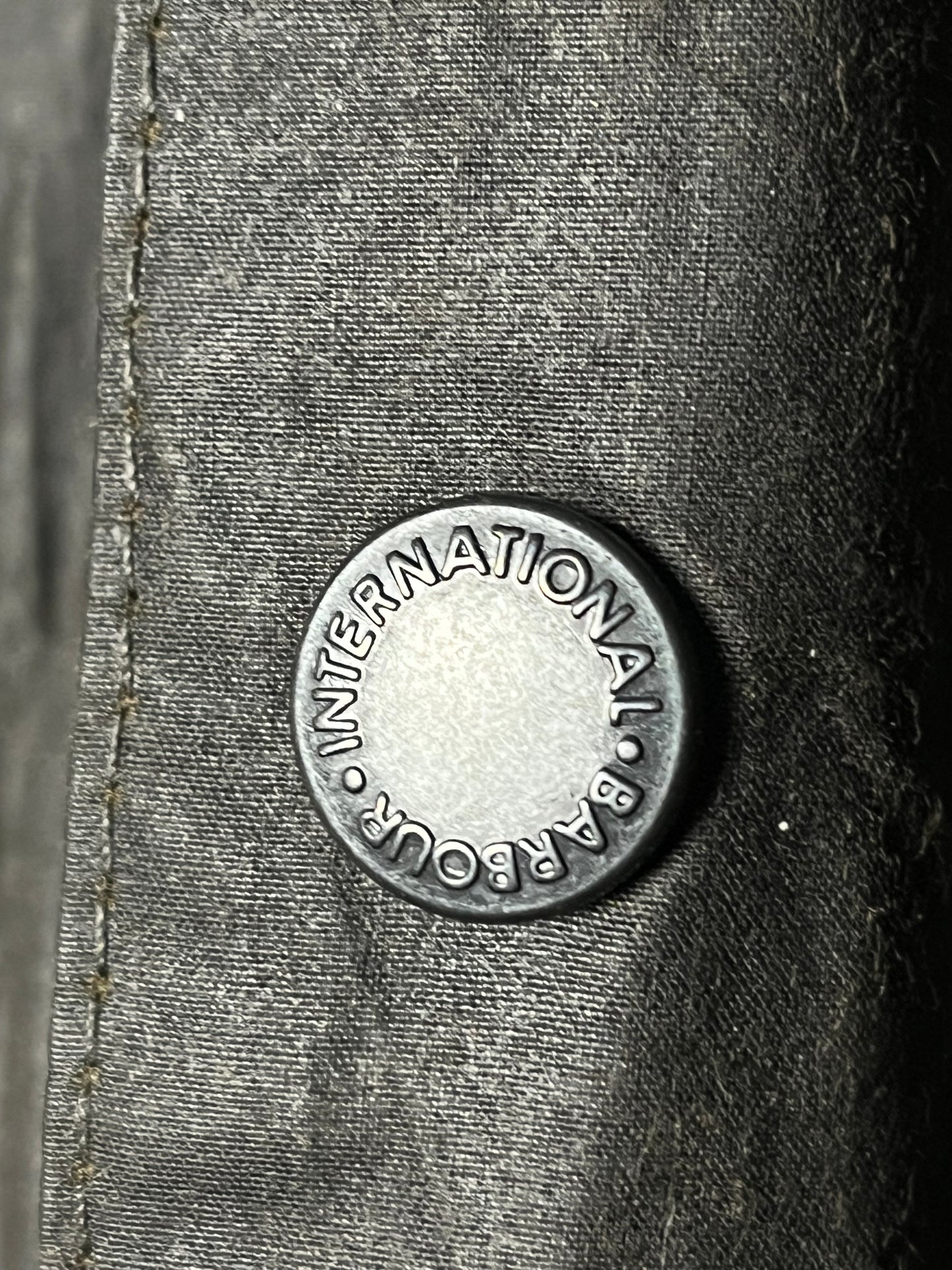 Barbour International Vestive McQueen Wax Jacket – Sage Green – Fits L