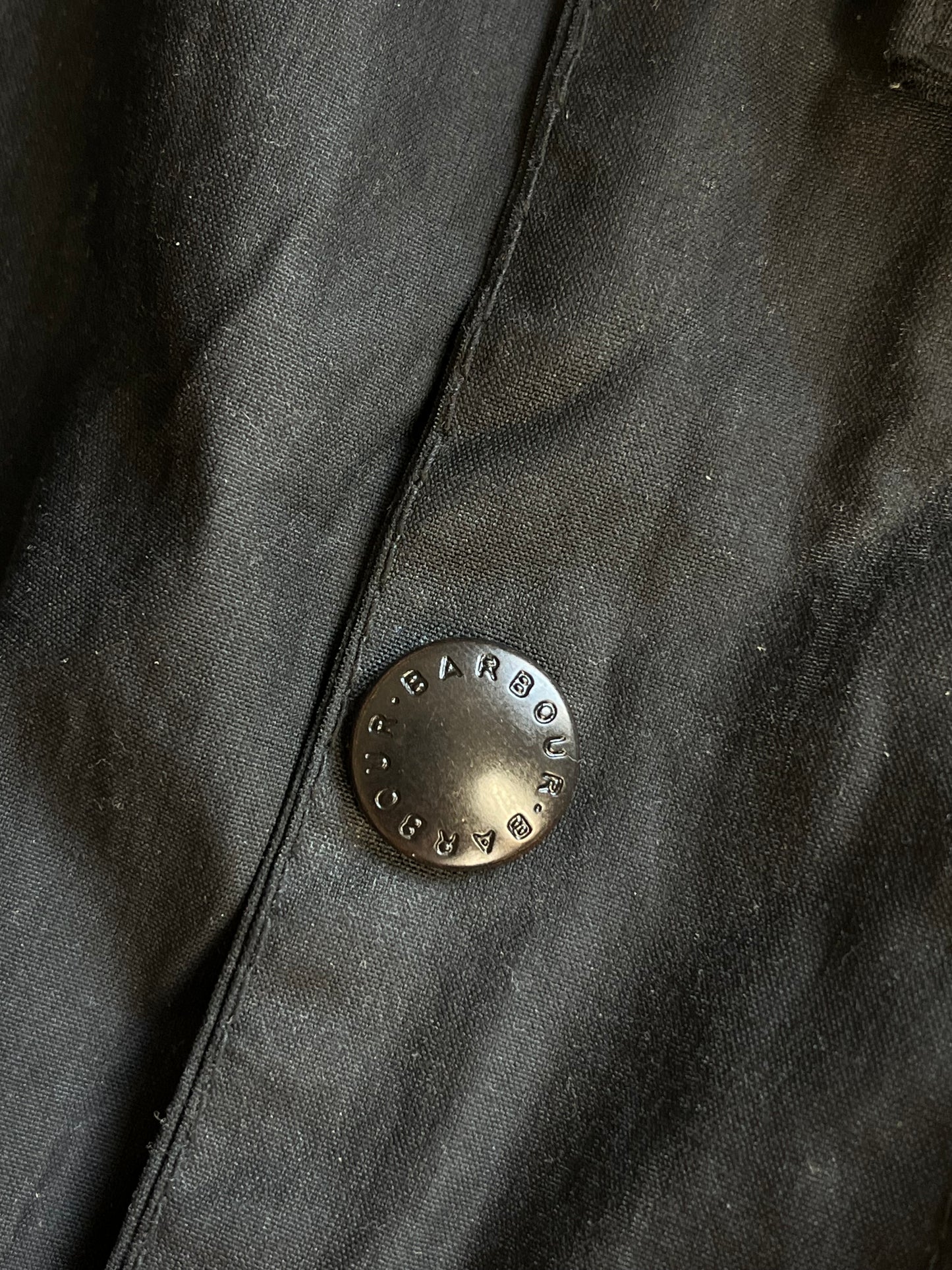 Barbour Bedale C44 – 1987- 4 Pockets Navy Blue