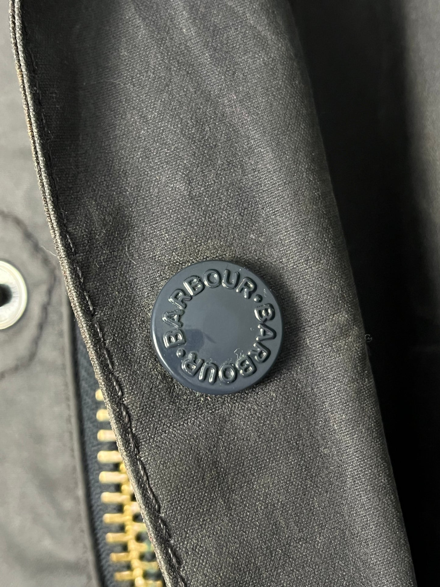 Barbour Digby Wax Jacket – Blue / Navy – XL (fits Large)