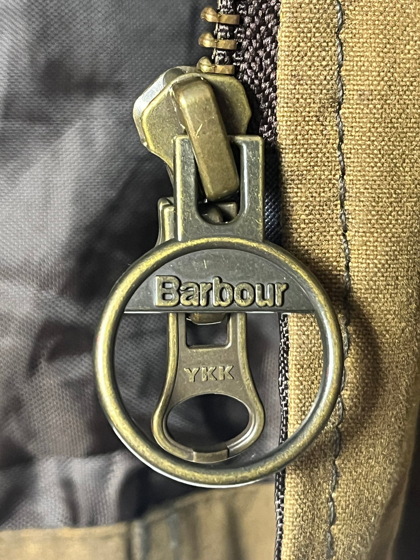 Barbour Nixol Wax Jacket – Mustard – Vintage – Fits L (Tagged XL)
