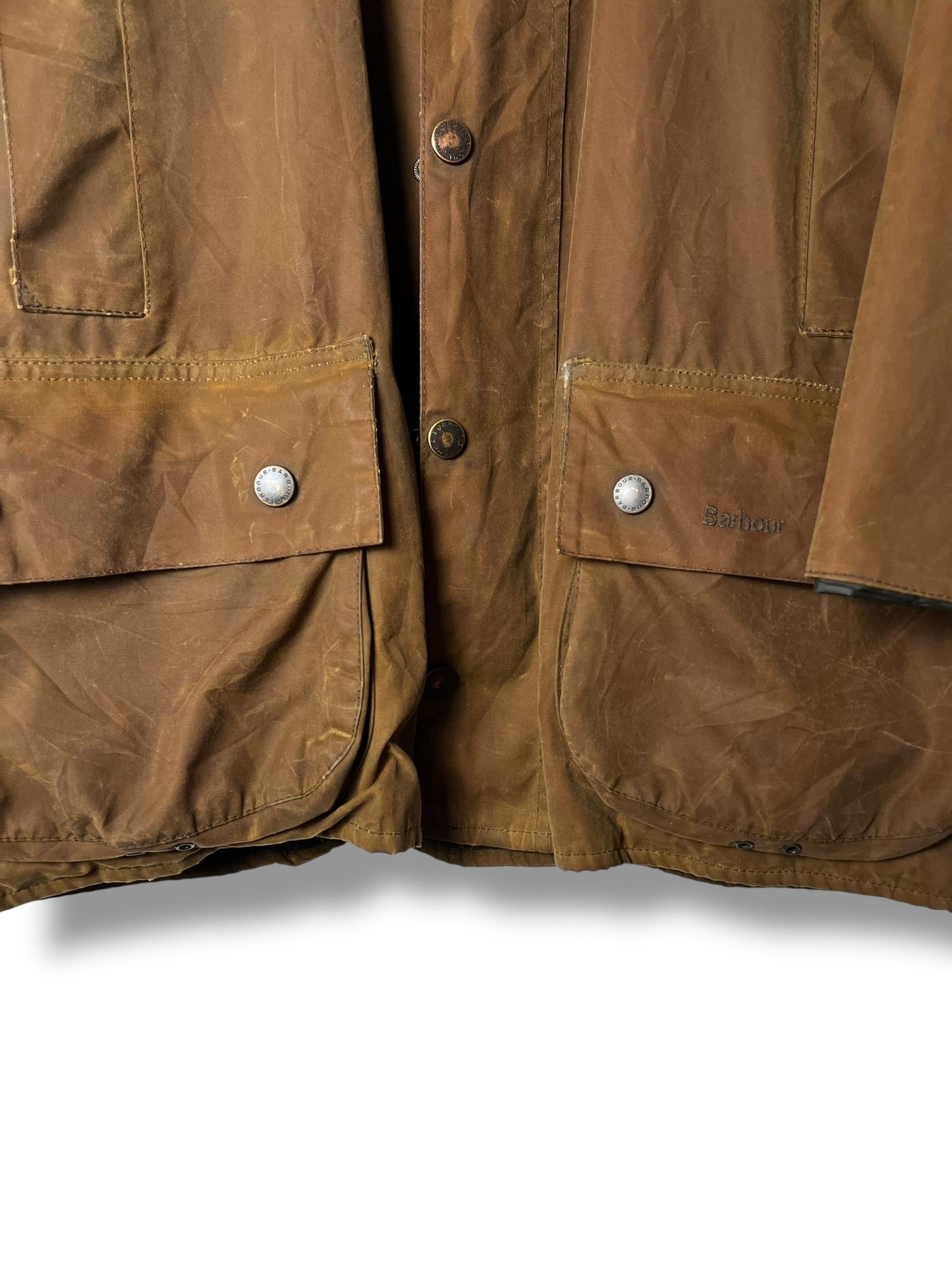Barbour Moorland Wax Jacket – Sandstone – C42 XL