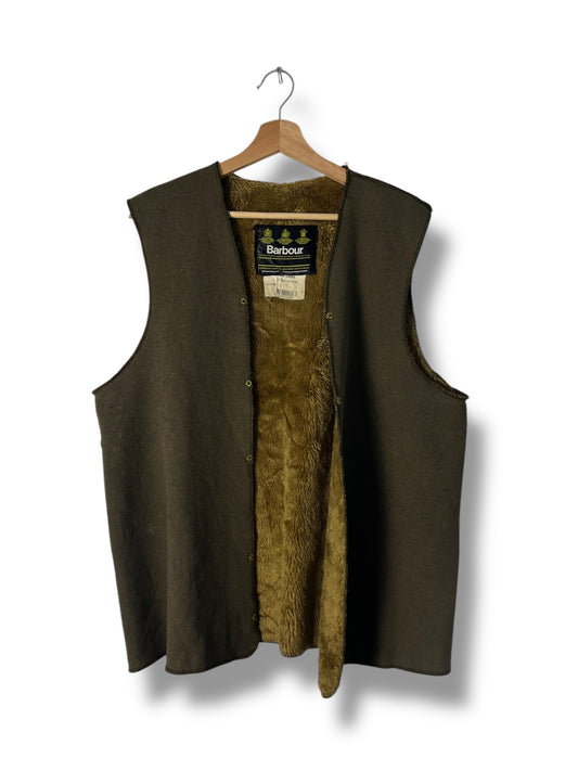 Barbour Vintage Body Warmer C38 Liner – Button Clip