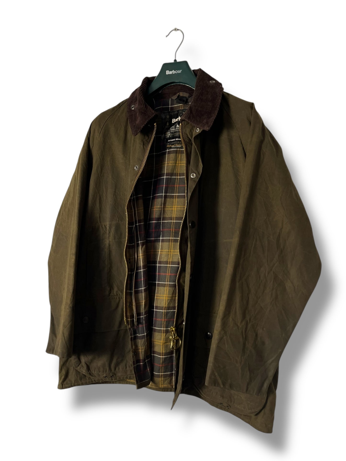 Barbour Classic Beaufort Jacket – Olive – C44 / 112c