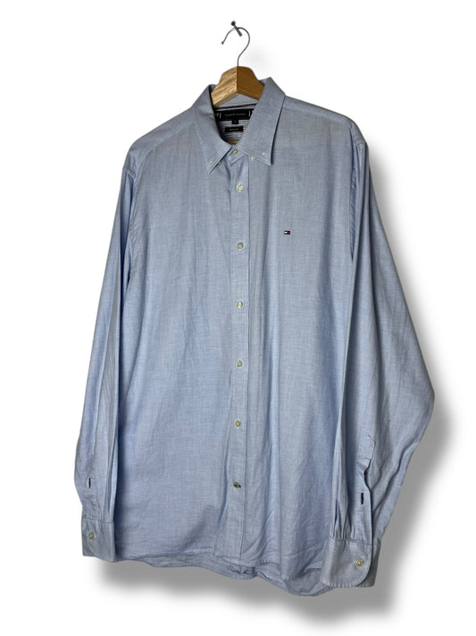 Tommy Hilfiger XL Vintage Light Blue Shirt – Regular Fit