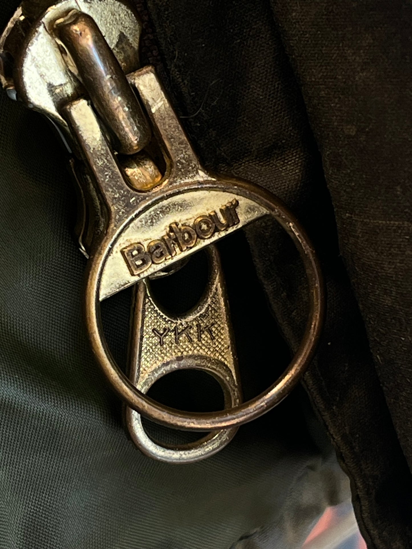 Barbour Bedale 1980s Sage Green Waxed Jacket C32 XS Vintage UK