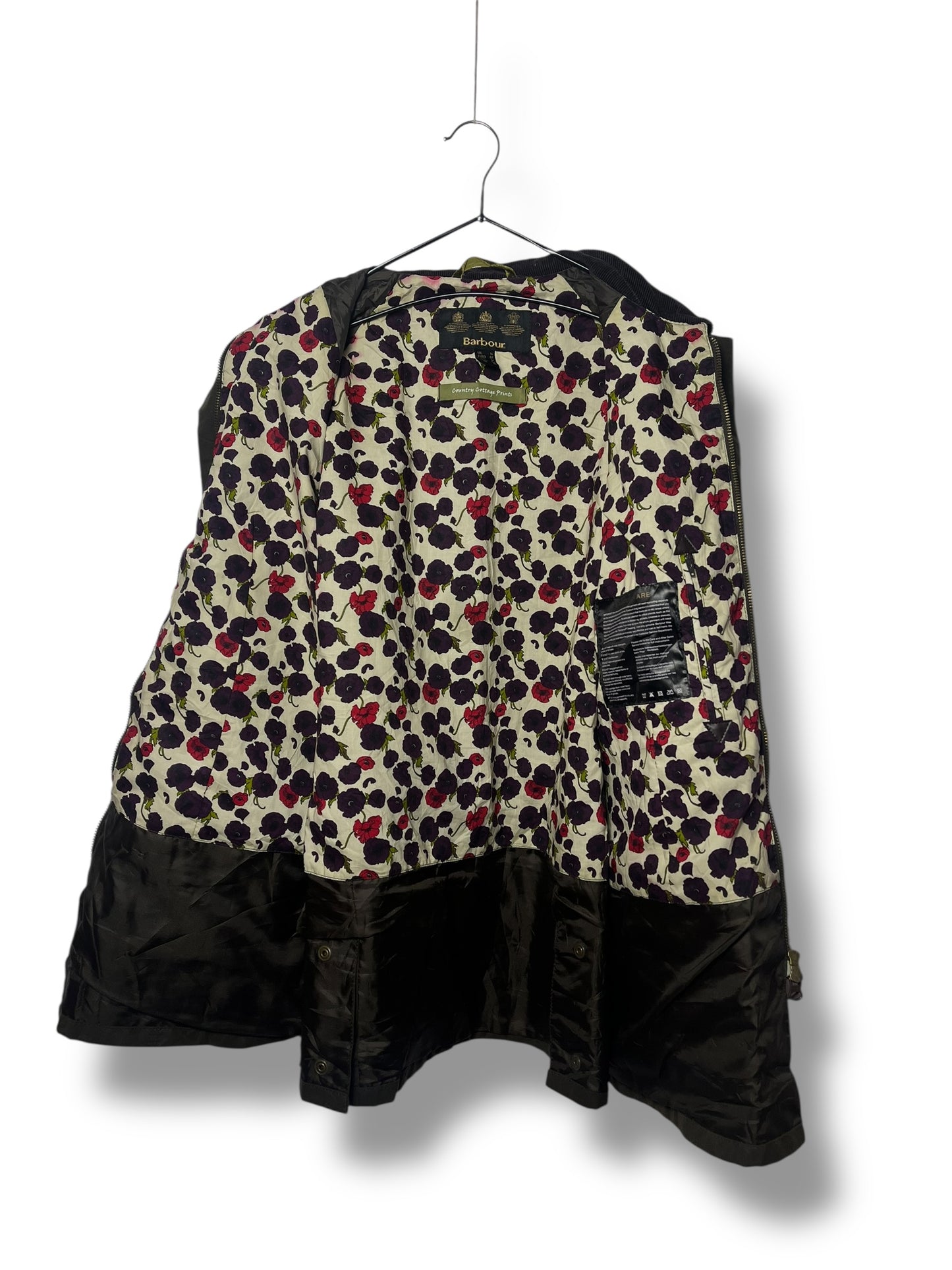 Barbour Beadnell Printed – Wax Jacket – UK16/XL