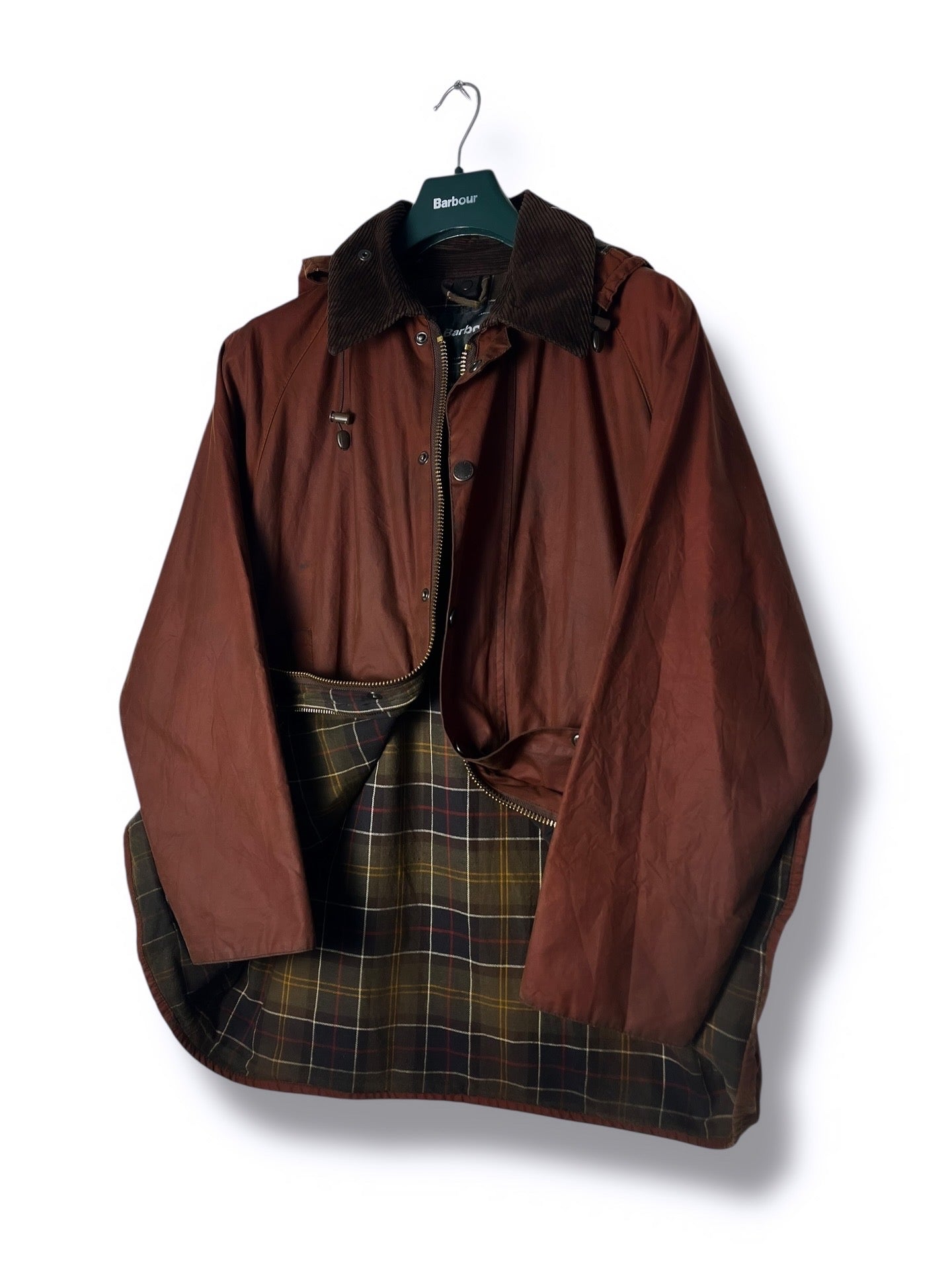小物 BARBOUR BeauFort C40/102cm Barbour Beaufort Jacket – Rust – Vintage 2000s (C40/102cm) – Draps