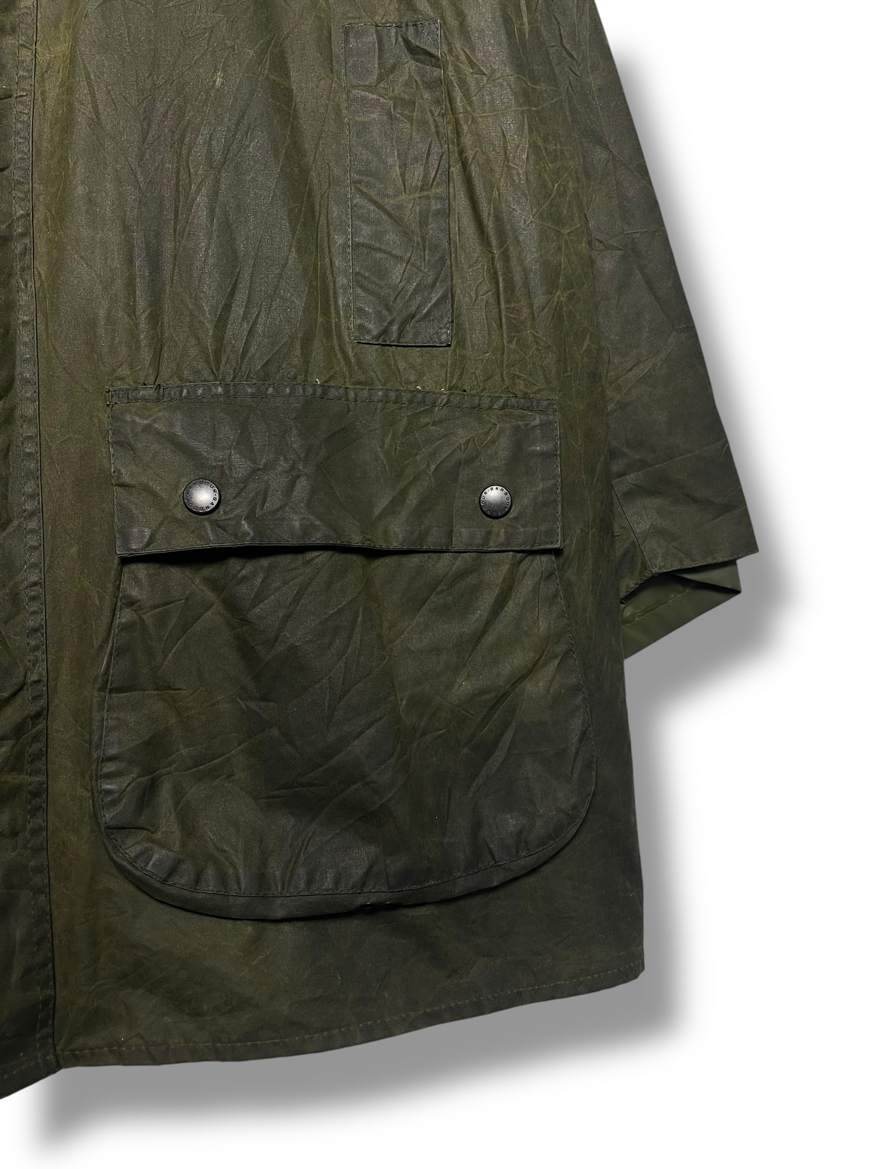 Barbour Border Jacket – Sage Green – C48 (XXL) – Draps Barcelona