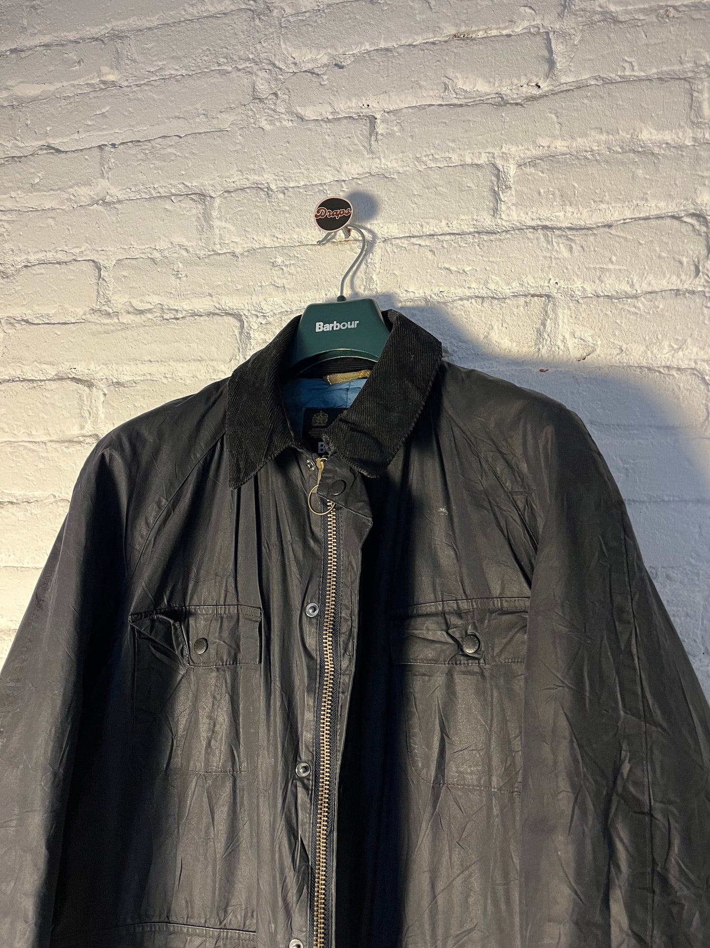 Barbour Retail Freezer Wax Jacket Size L