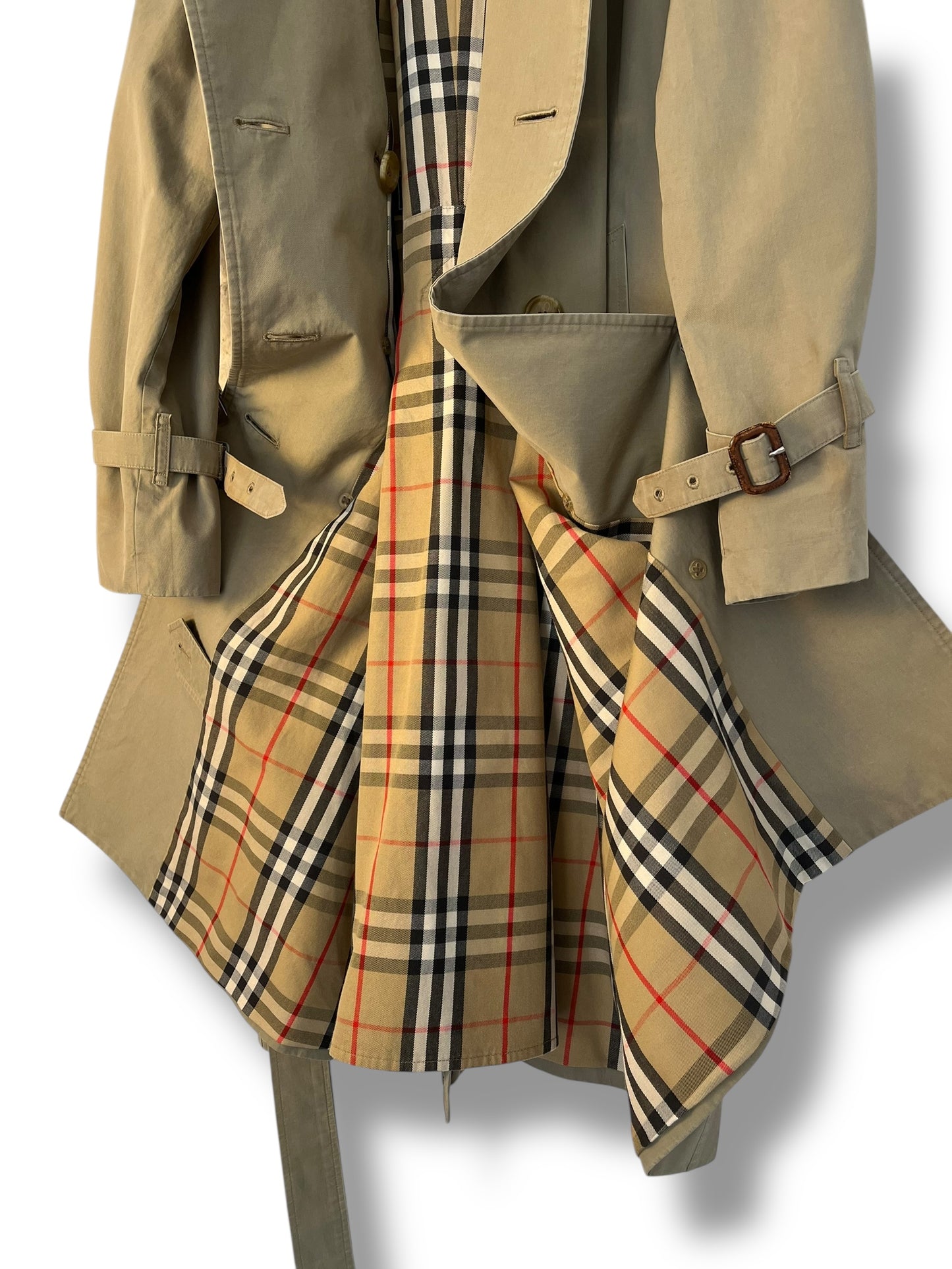Original 90’s Vintage Burberry Trench Coat (Women’s) - UK 6