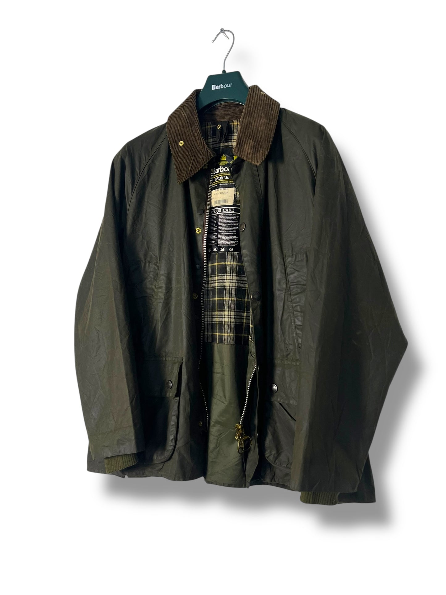 Barbour Bedale C40 Vintage Olive 1993 – Iconic Wax Jacket