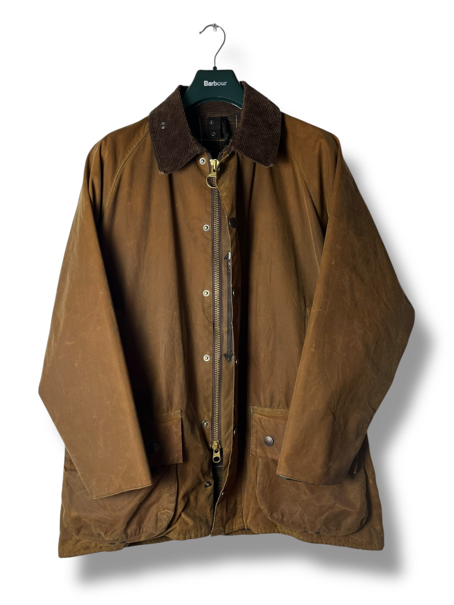 Barbour Moorland Wax Jacket – Sandstone – C42 XL
