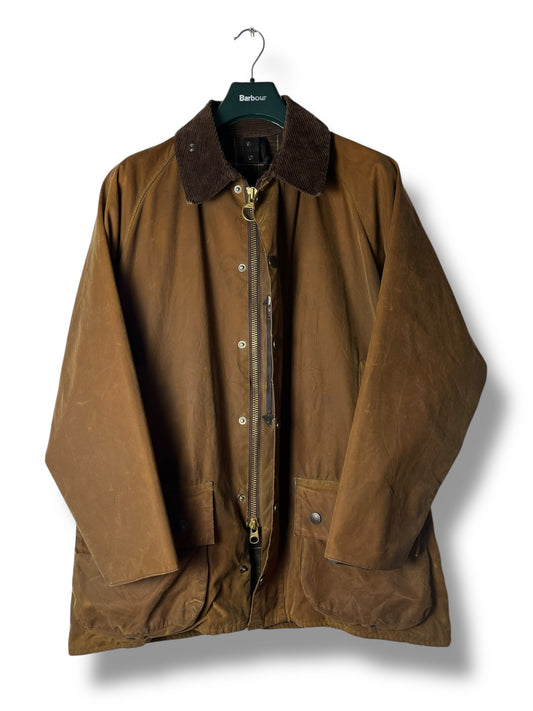 Barbour Moorland Wax Jacket – Sandstone – C42 XL